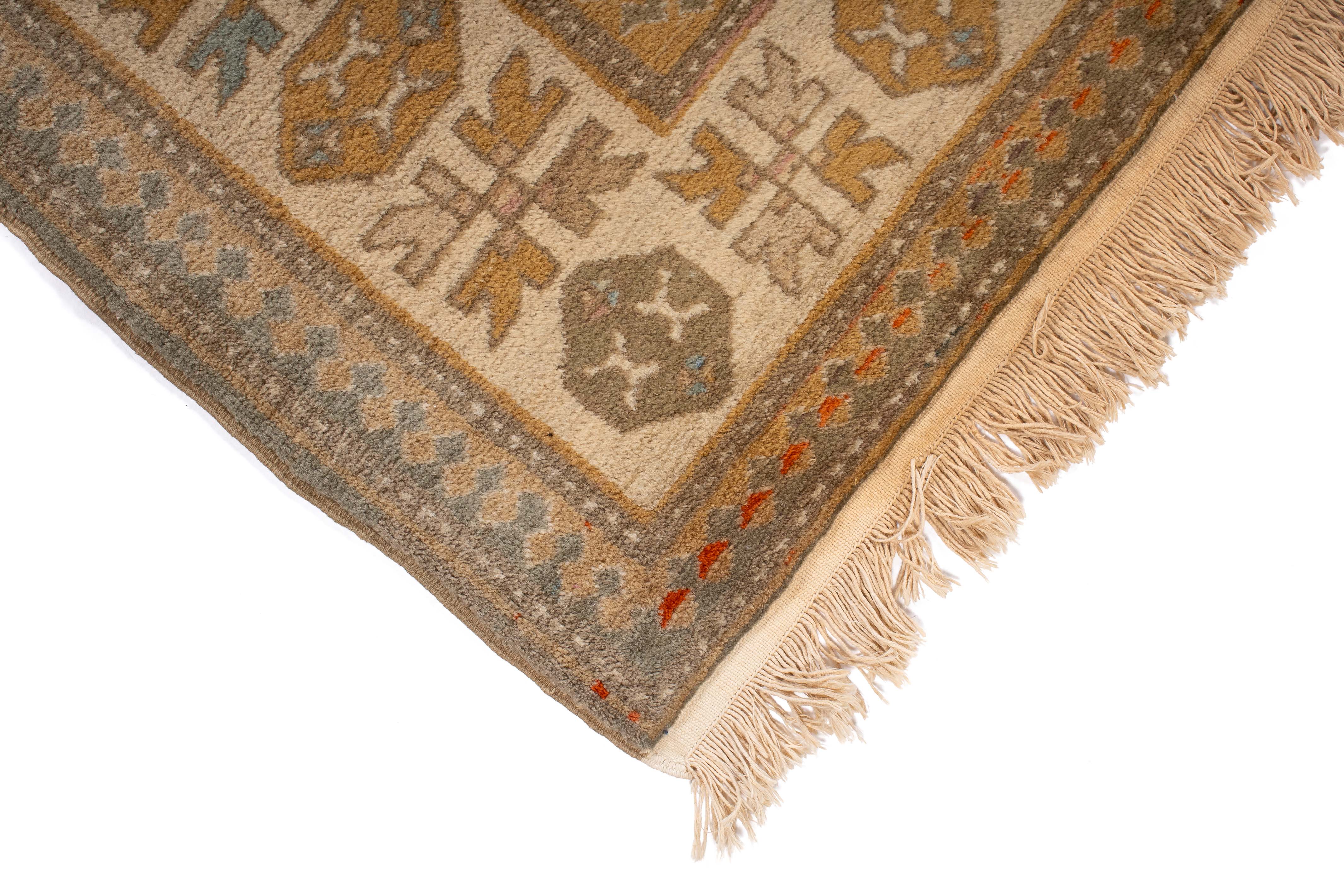 Vintage Caucasian Shirvan Rug <br> 5'0 x 7'3