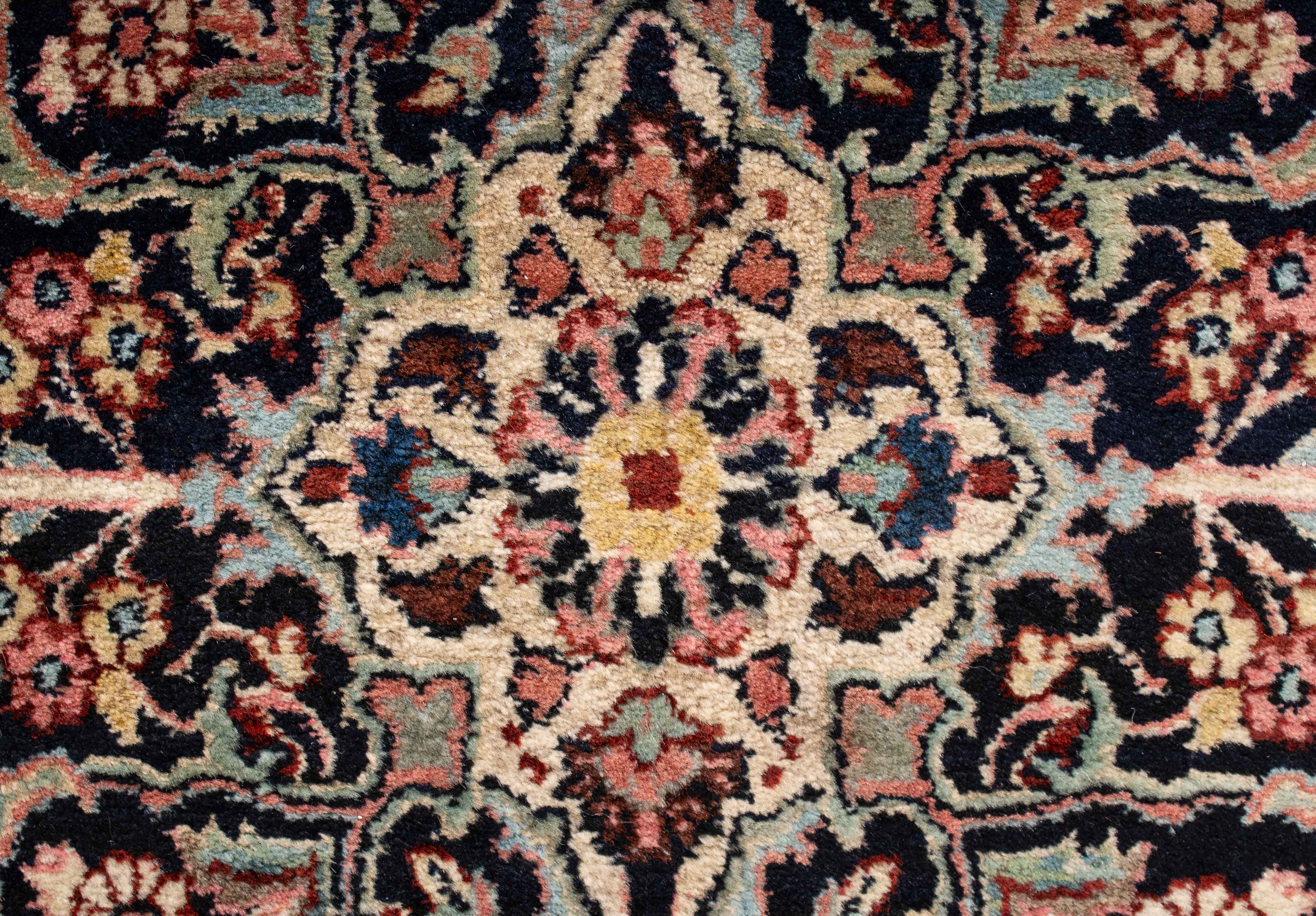 Antique Persian Kazvin Sarouk Rug <br> 4'3 x 6'7