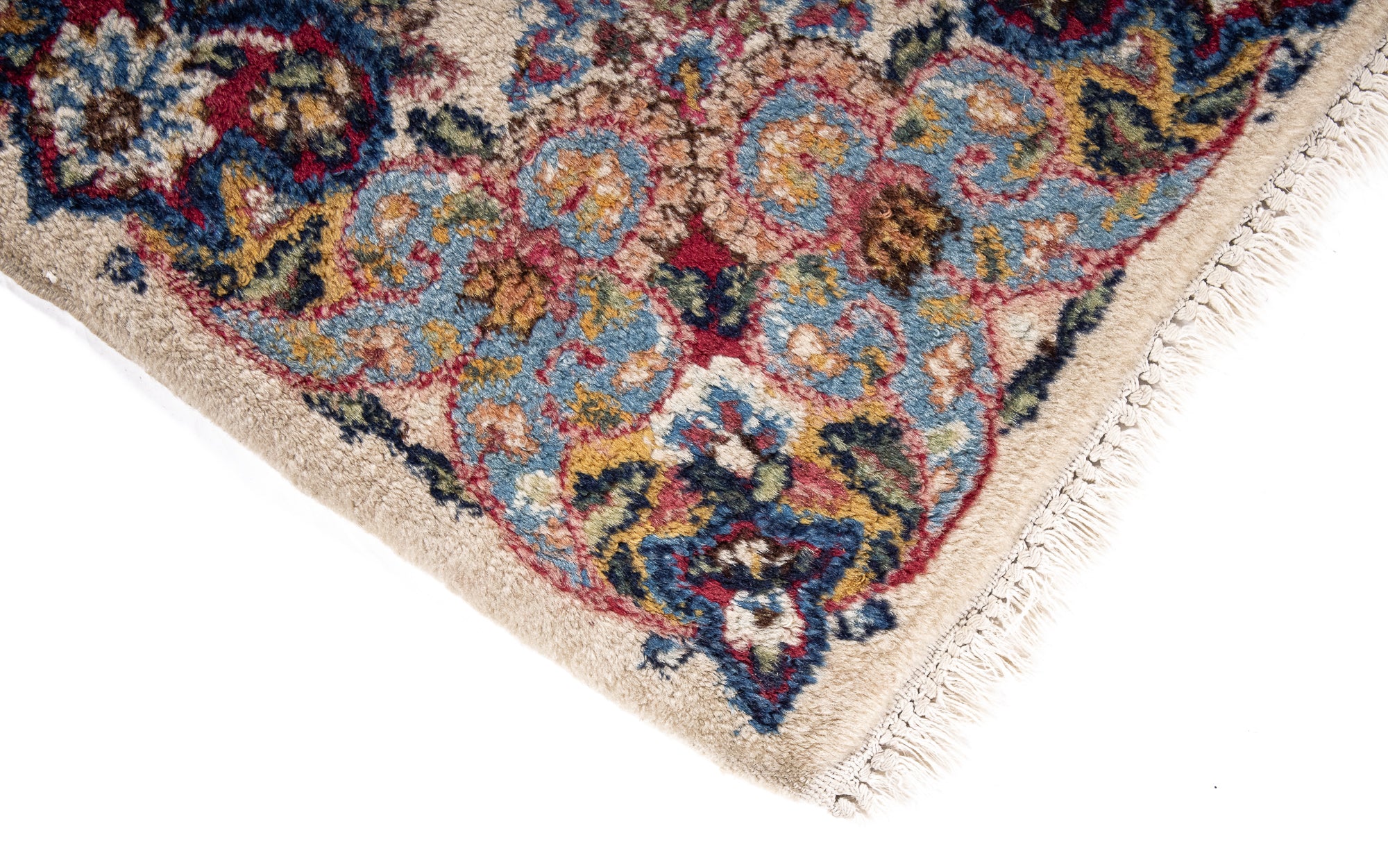 Antique Persia Kerman Rug <br> 3'0' x 4'10'