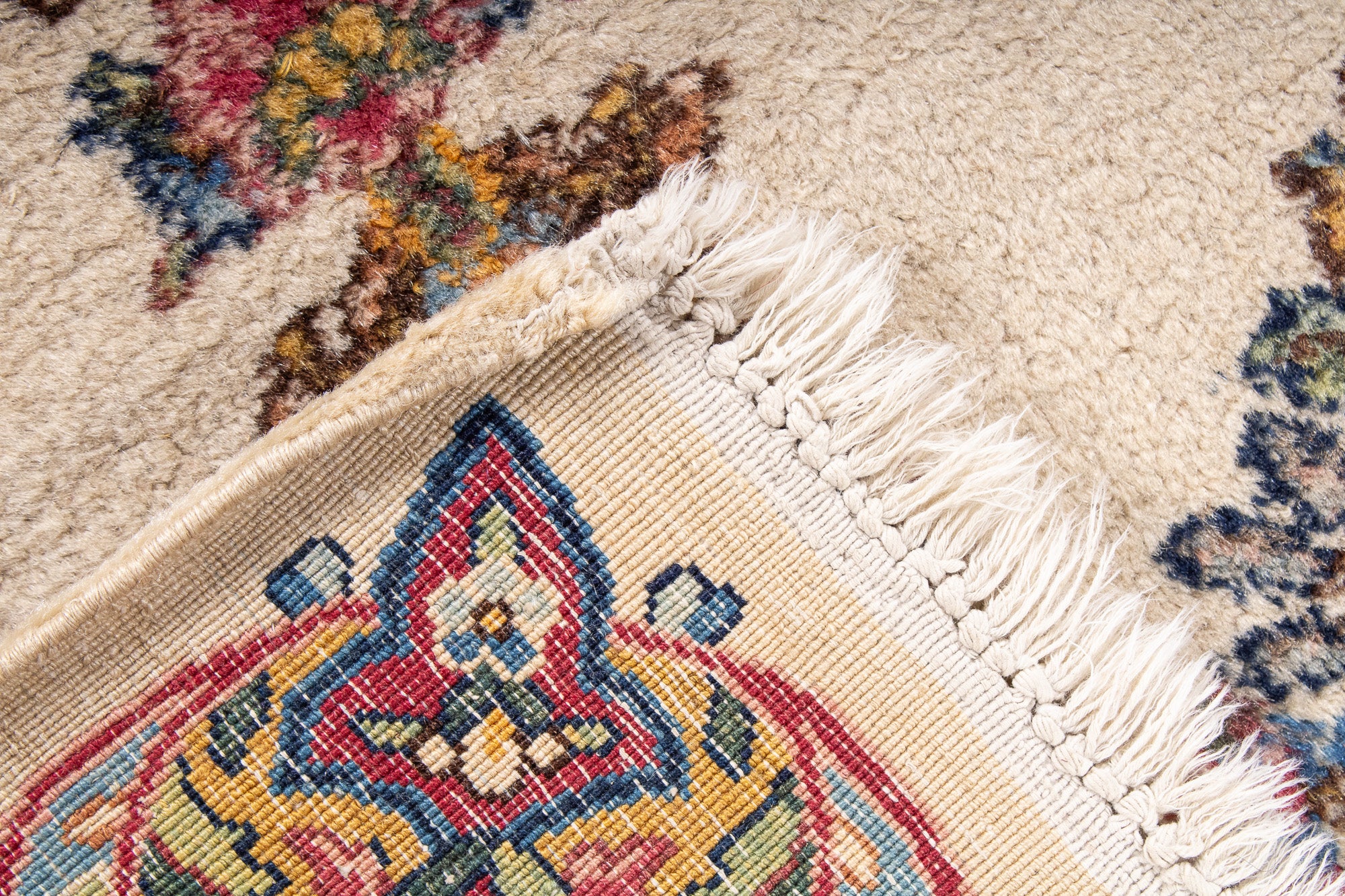 Antique Persia Kerman Rug <br> 3'0' x 4'10'