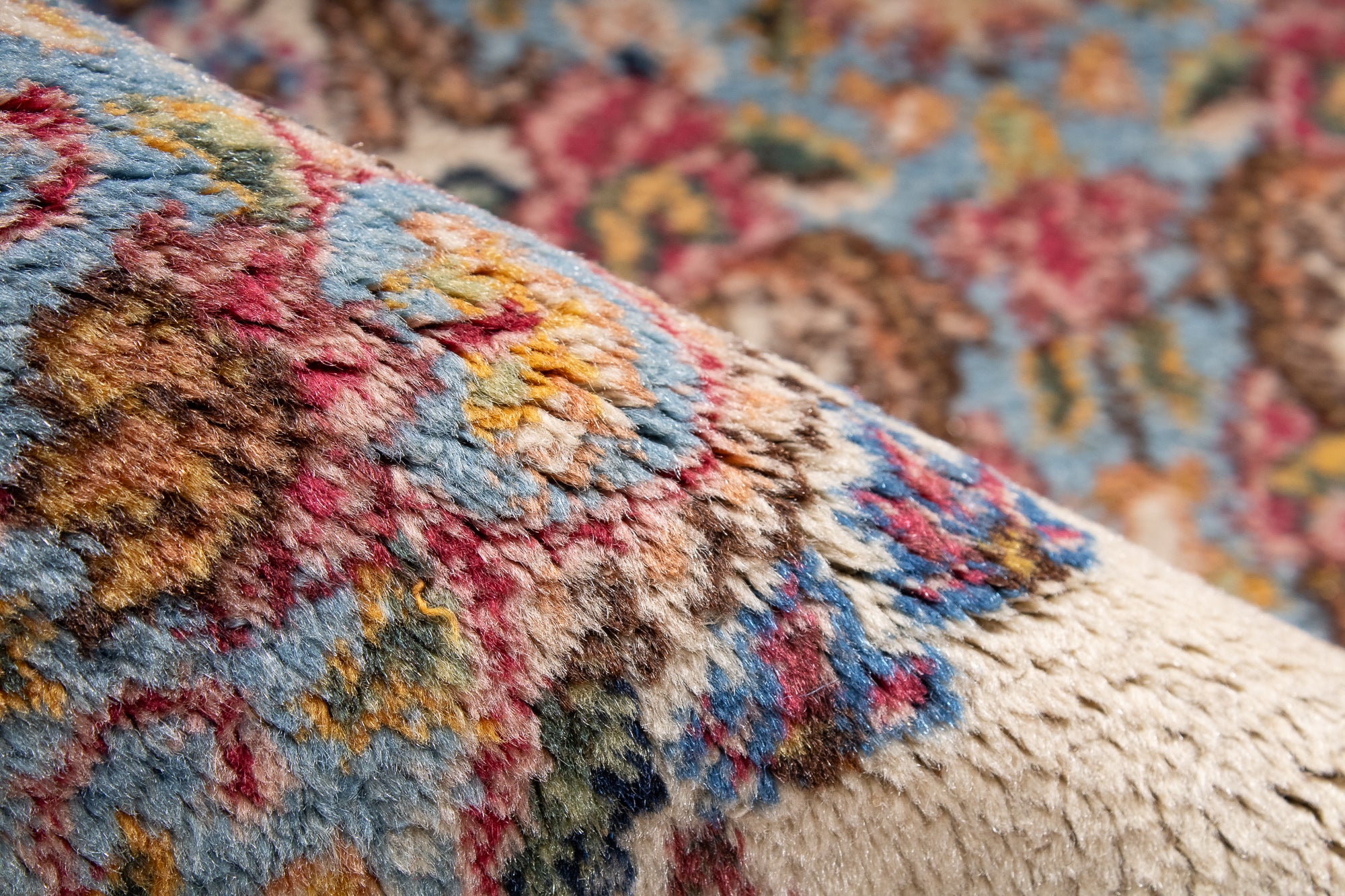 Antique Persia Kerman Rug <br> 3'0' x 4'10'