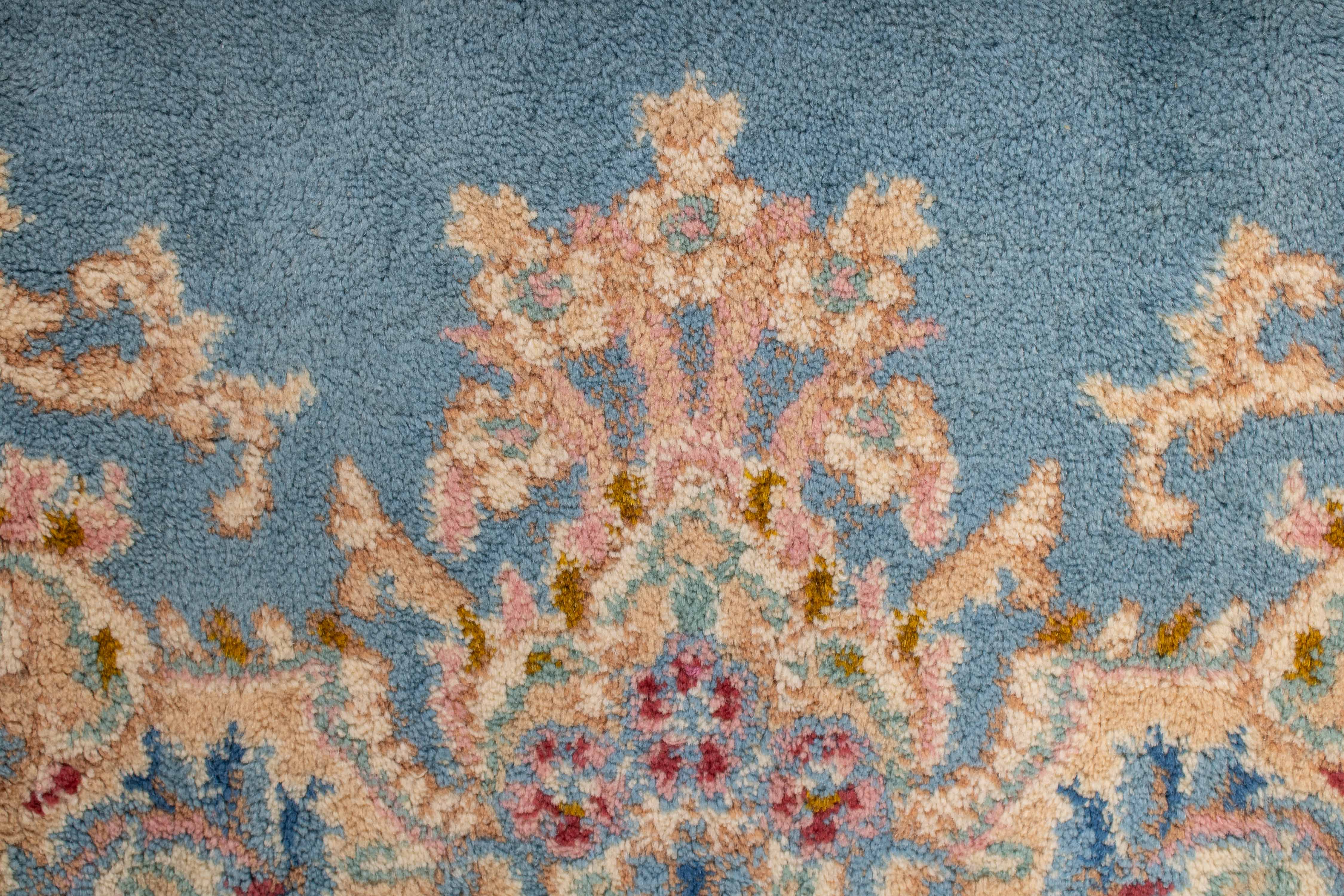 Mid-Century Persian Kerman Rug <br> 5'0 x 8'3