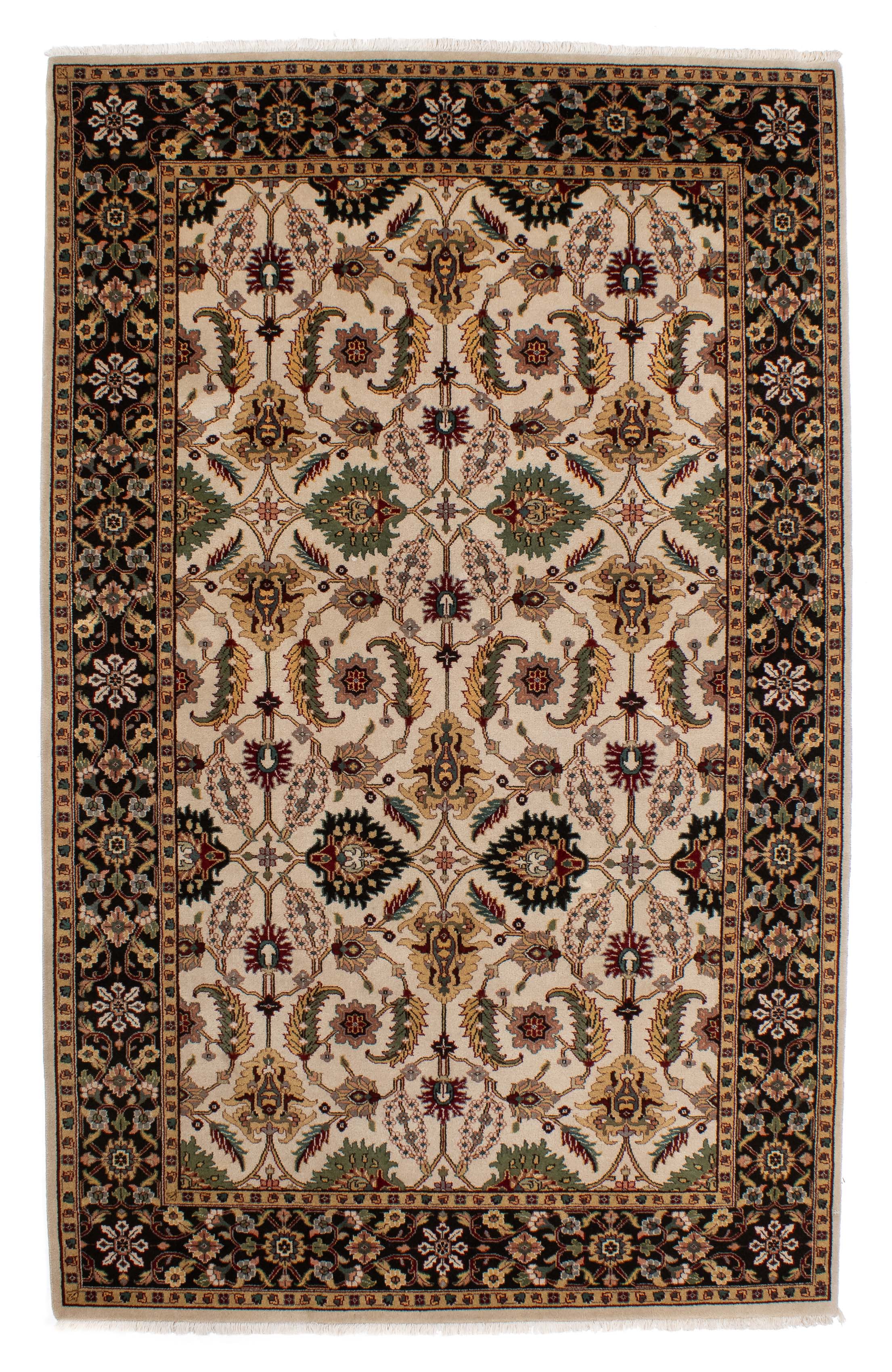 New Indian Agra Rug <br> 5'0 x 7'11
