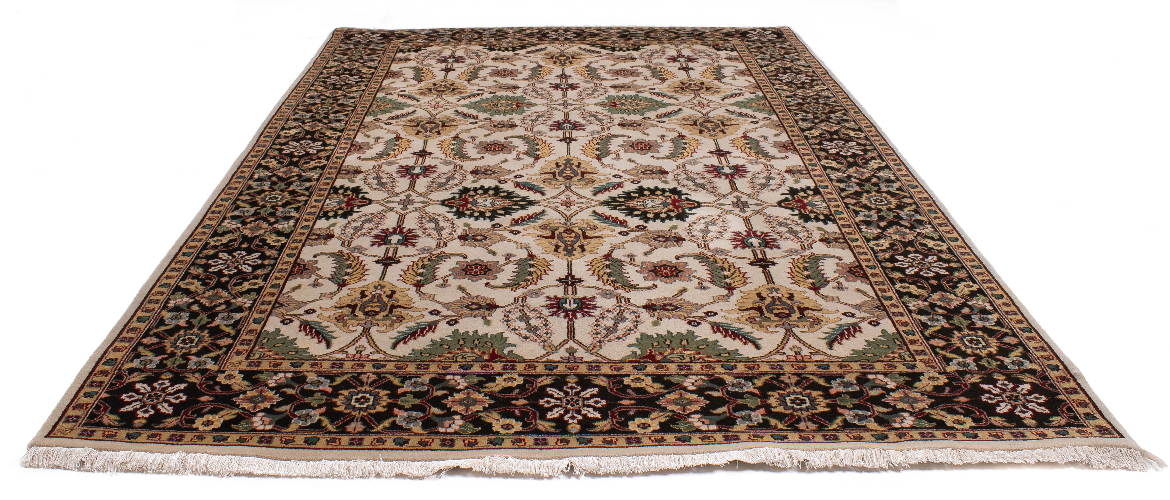 New Indian Agra Rug <br> 5'0 x 7'11