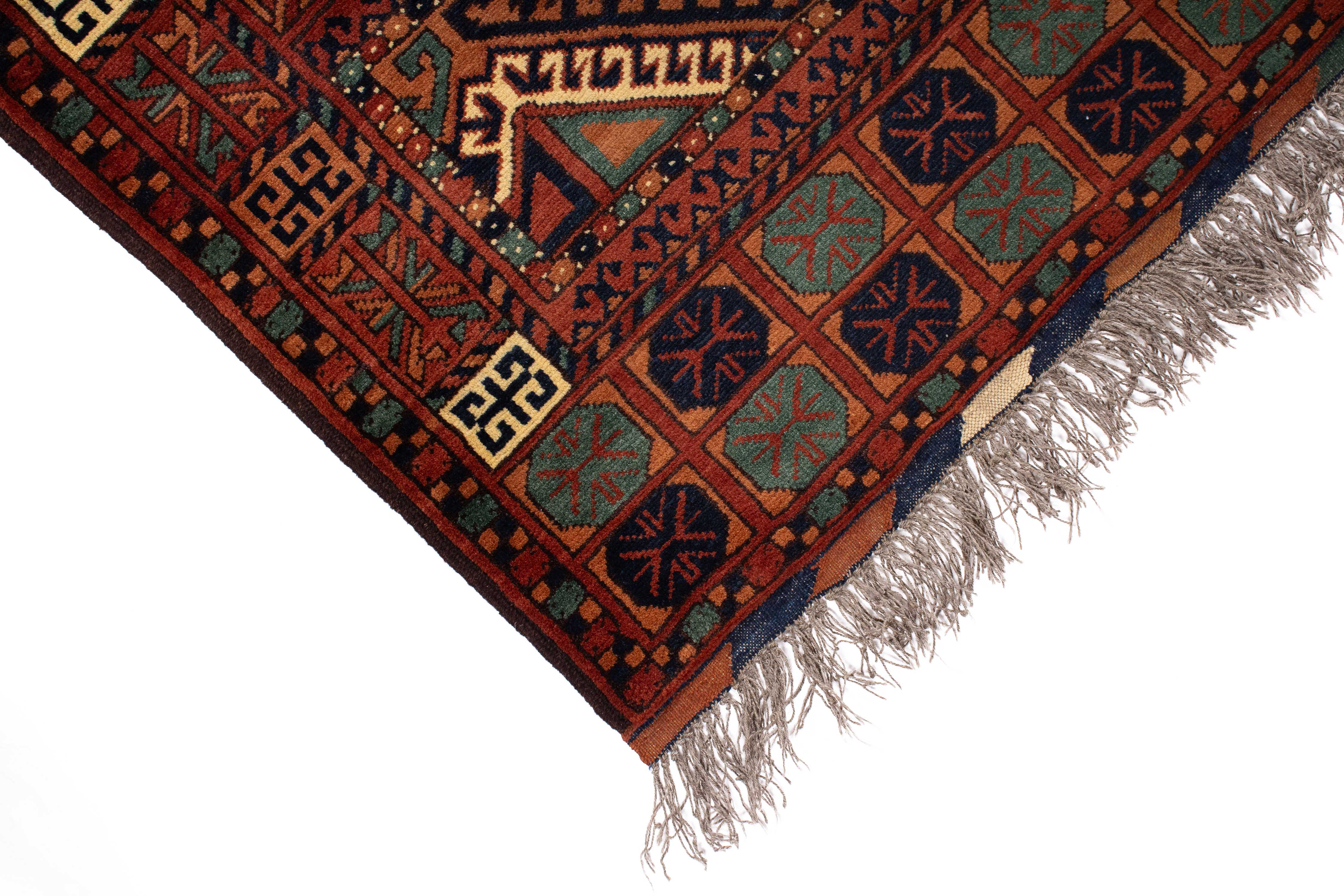 New Turkman Ensi Door Carpet Rug <br> 5'2 x 7'0