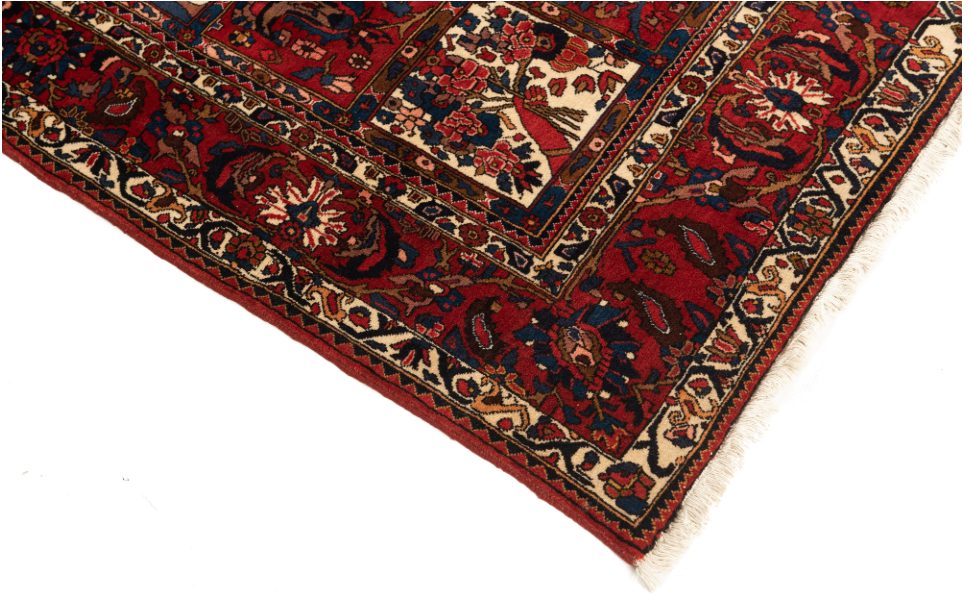Bakhtiari Garden Design Rug <br> 6'10 × 10