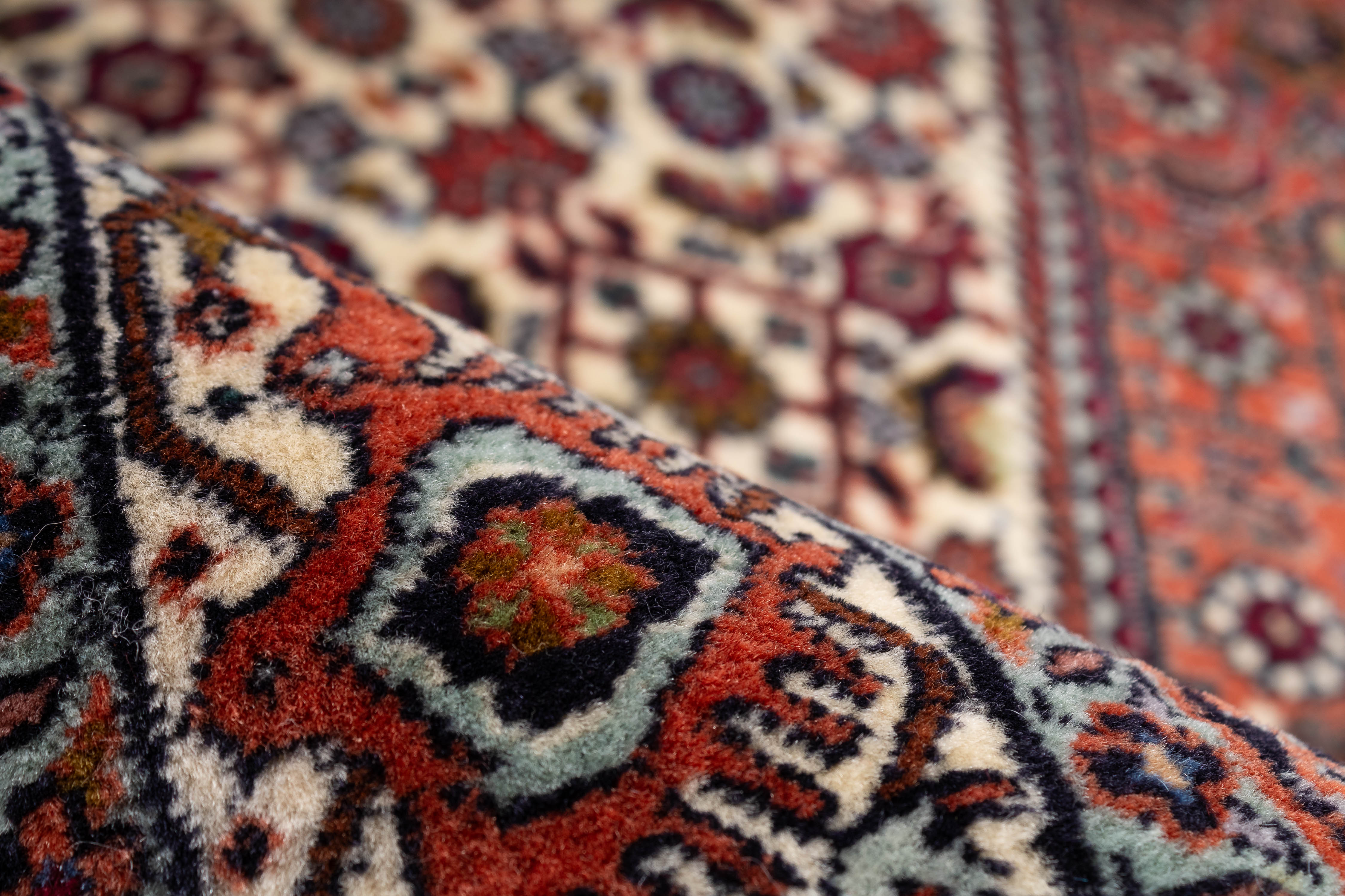 Fine Persian Bidjar Rug <br> 3'7 x 5'8