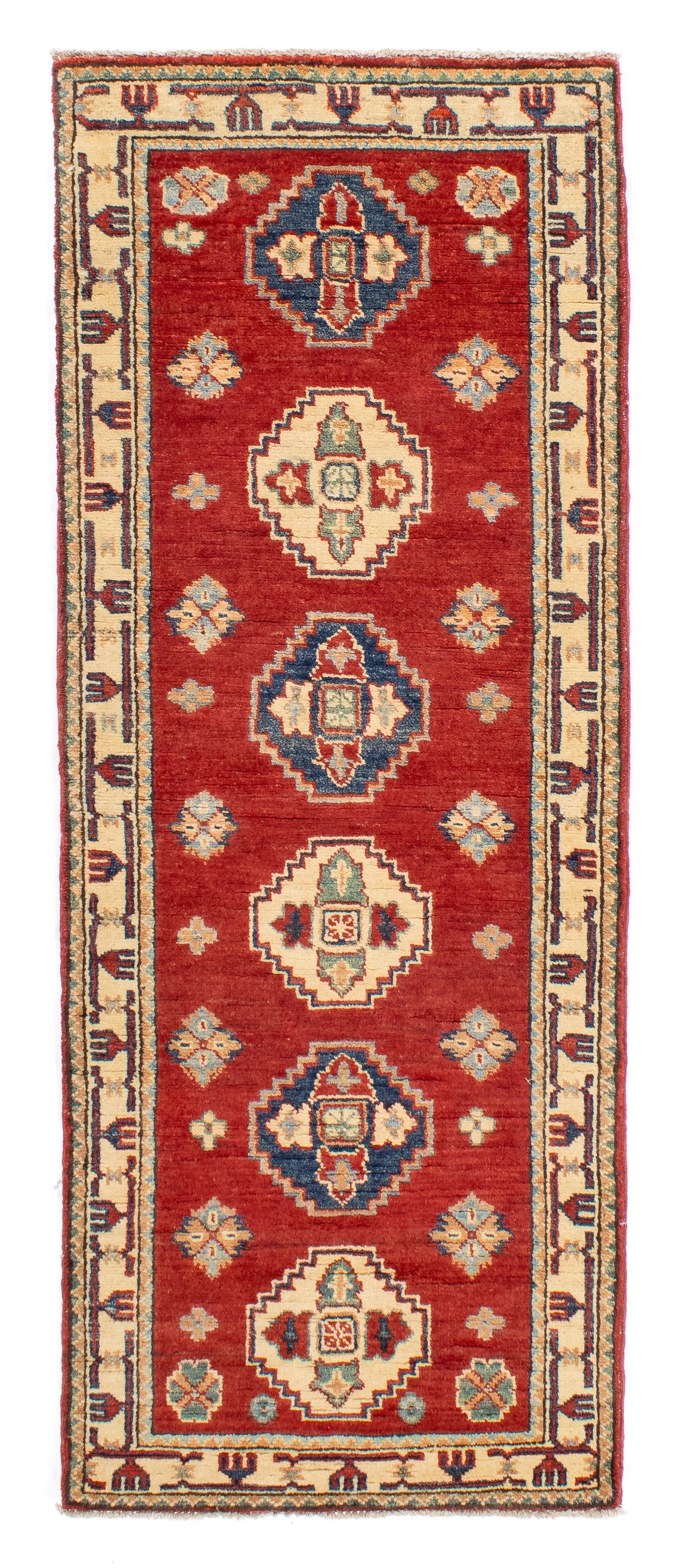 New Pakistan Kazak Rug <br> 2'2 x 5'7