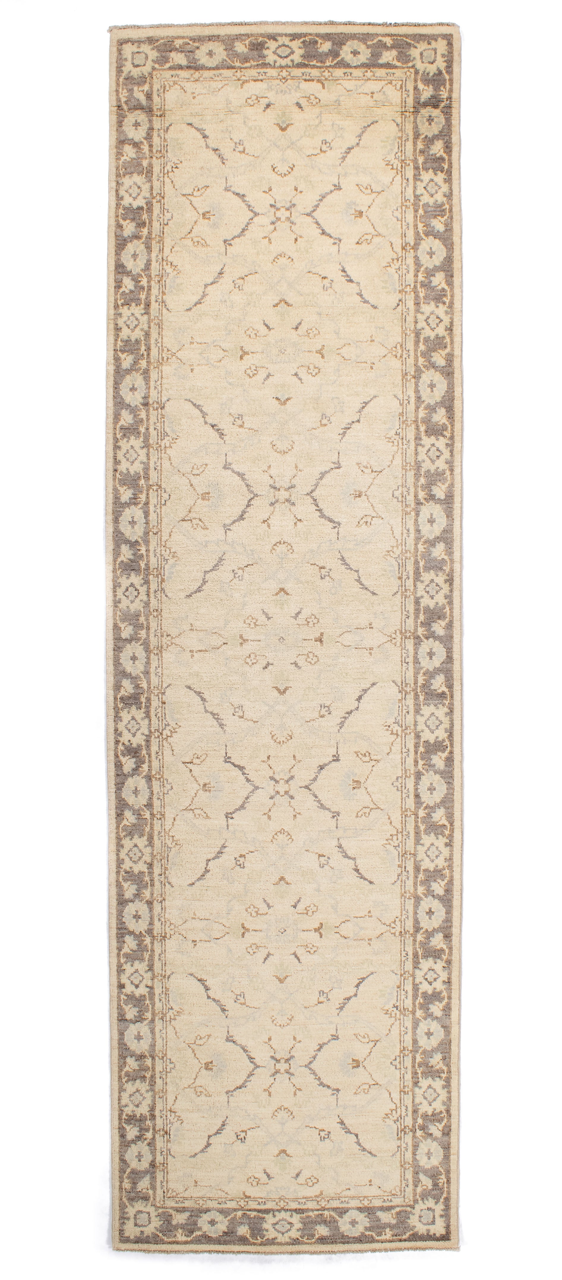 New Pakistan Oushak Rug <br> 2'8 x 9'8