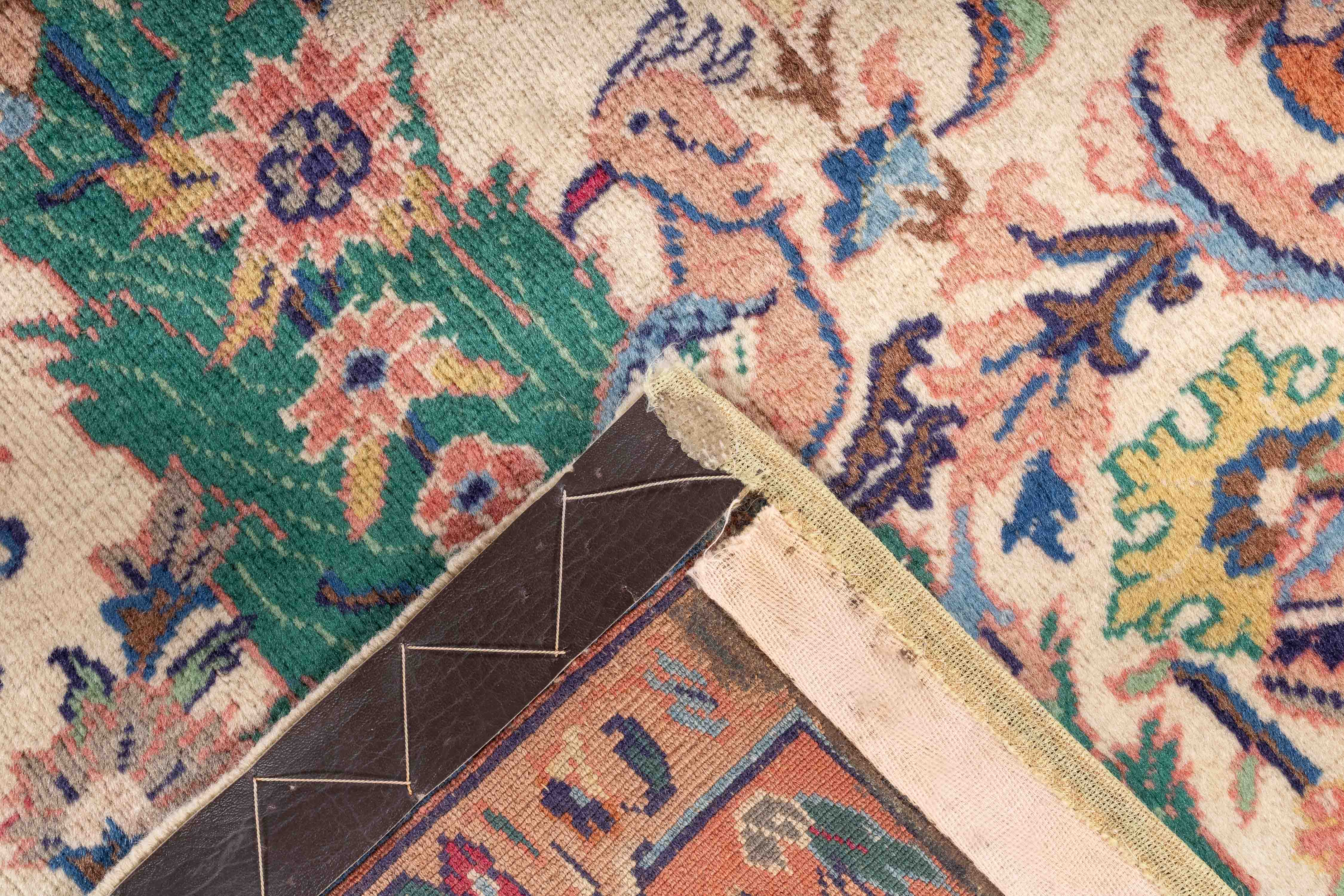 Vintage Indian Jaipur Rug <br> 5'9 x 6'3
