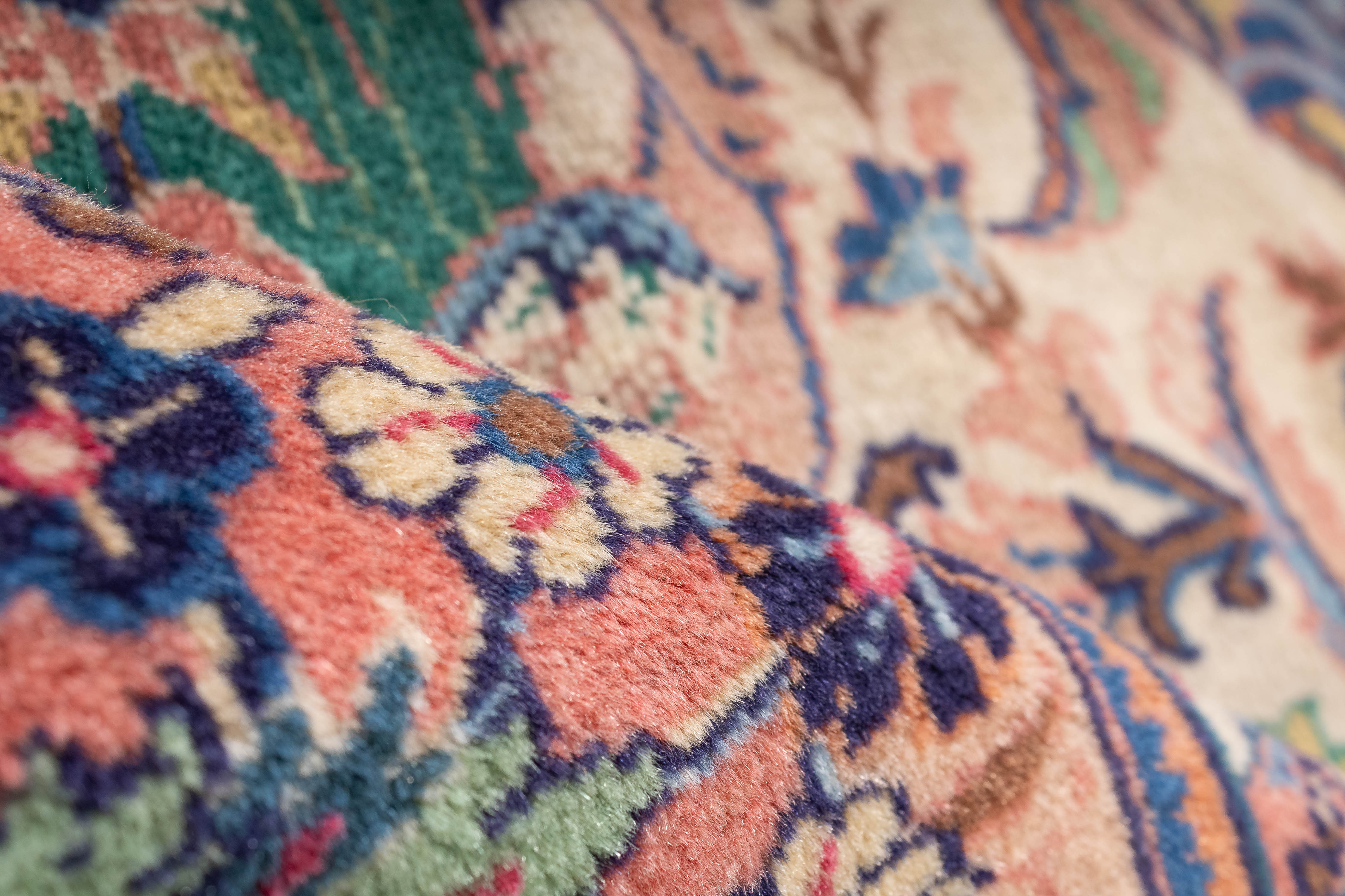 Vintage Indian Jaipur Rug <br> 5'9 x 6'3