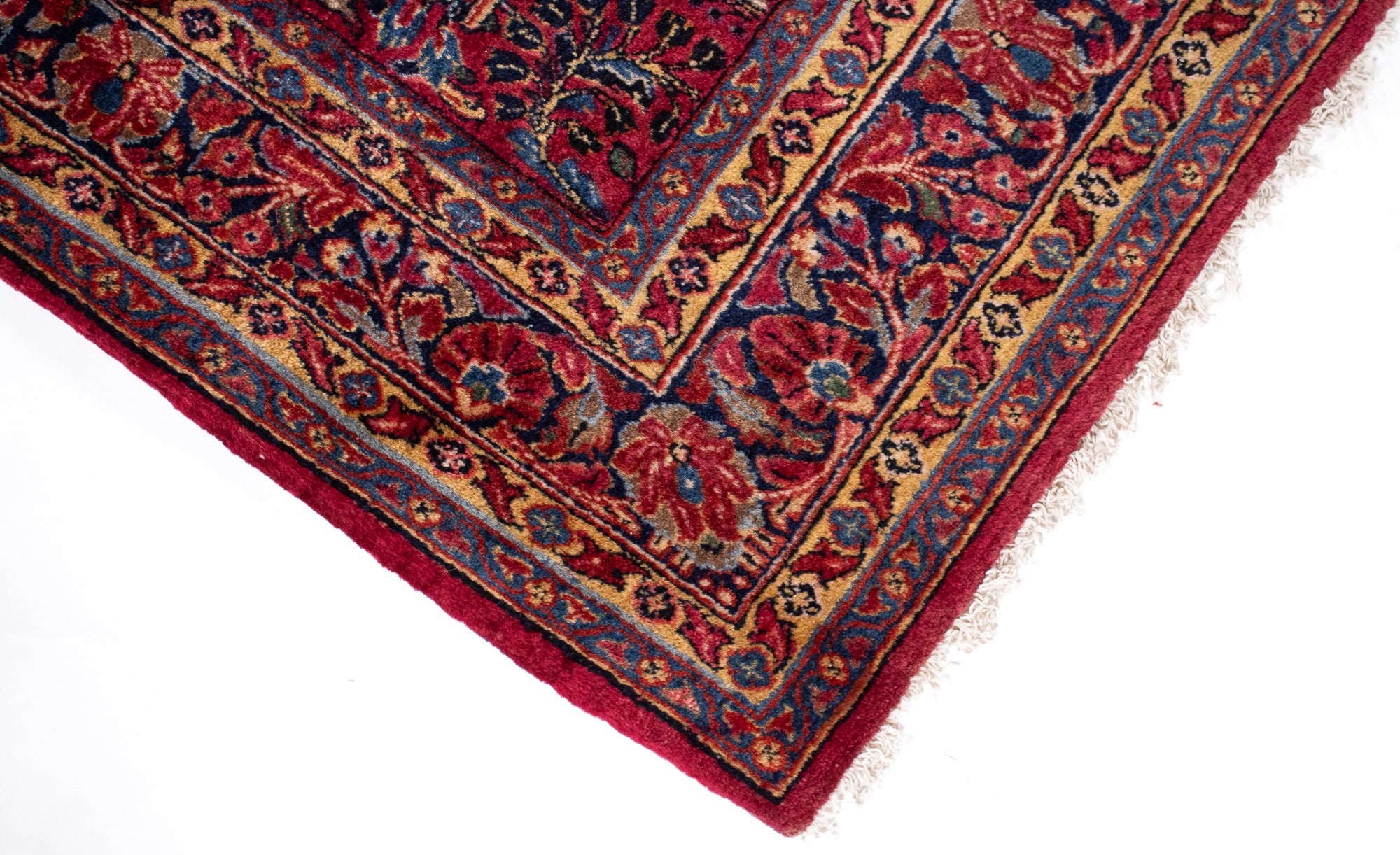 Antique Persia Sarouk Rug <br> 4'3' x 6'3'