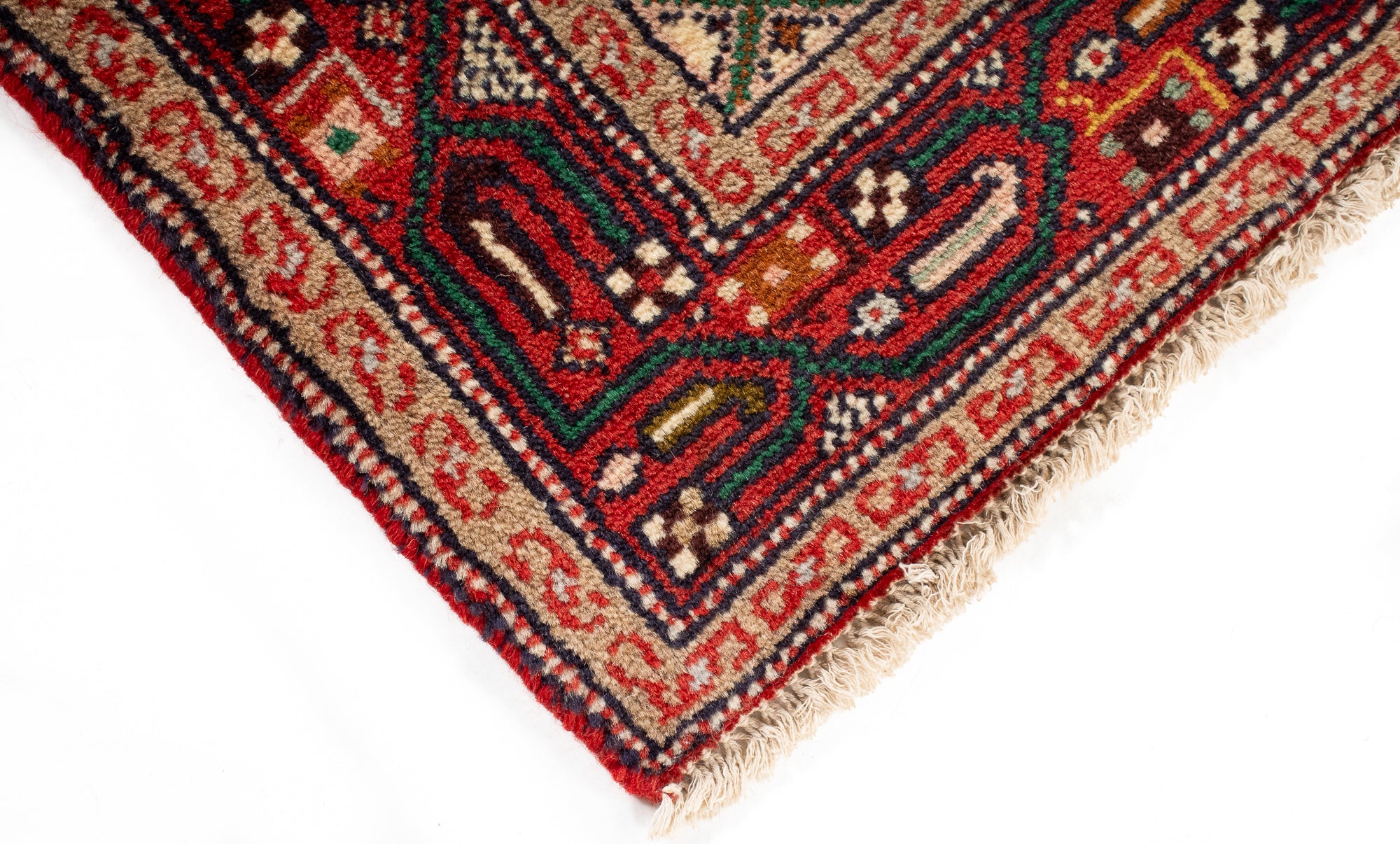 Traditional Persian Hamadan Rug <br> 2'9 x 3'10