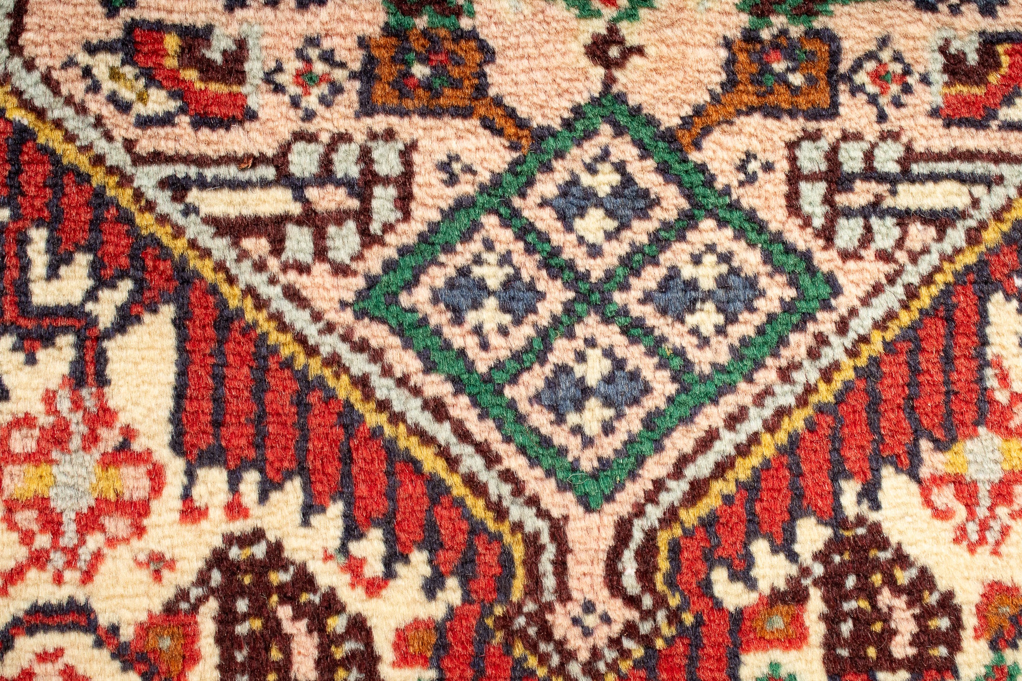 Traditional Persian Hamadan Rug <br> 2'9 x 3'10