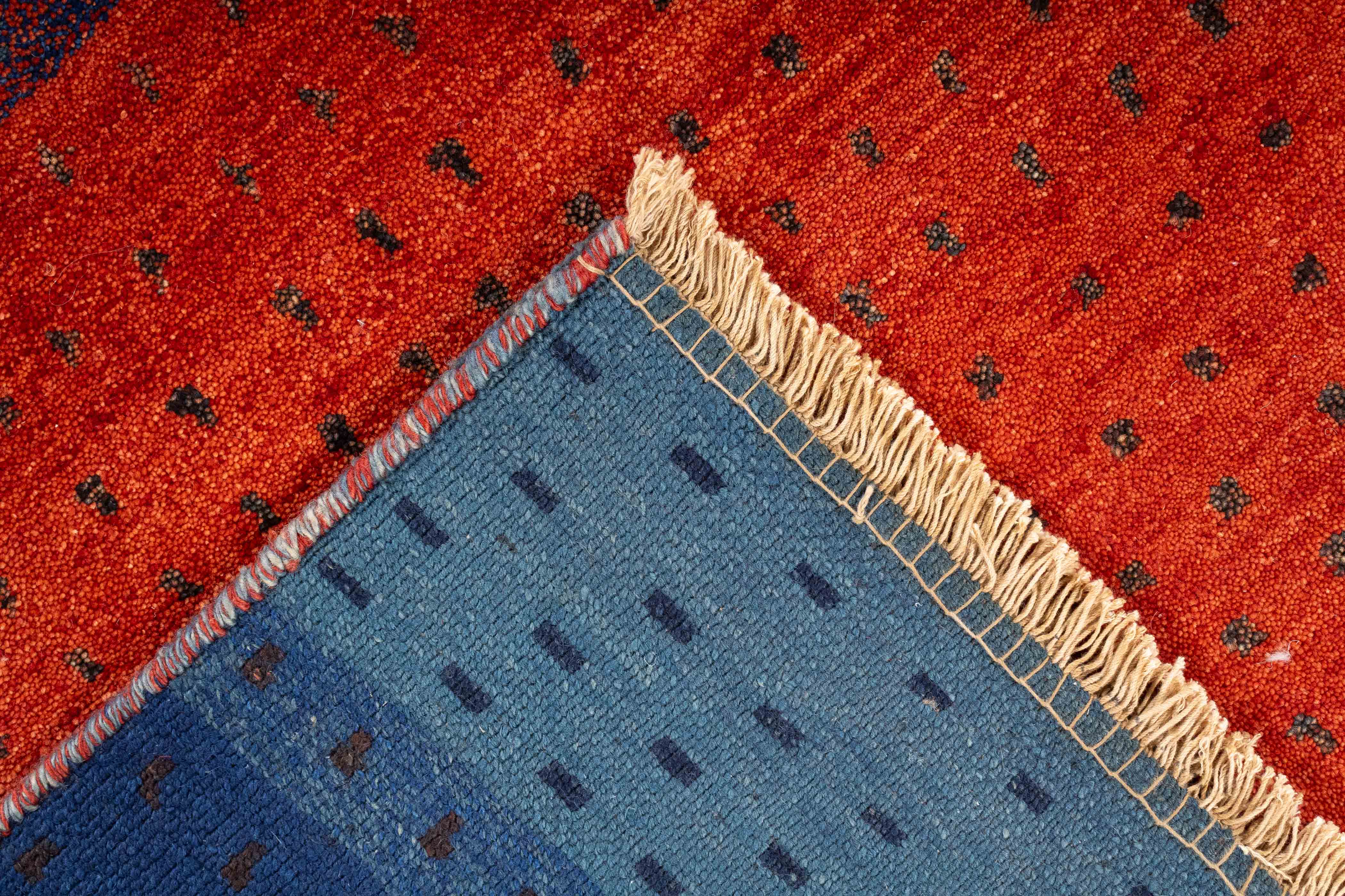 New Indian Gabbeh Rug 4'1 x 5'11