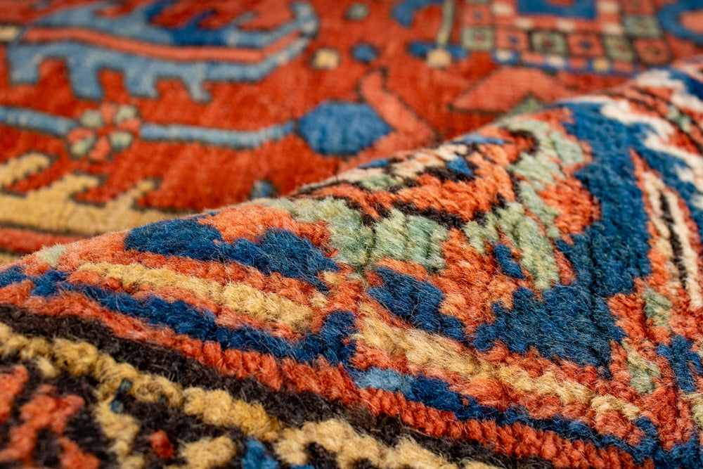 Antique Heriz Rug <br> 9'0 x 12'0