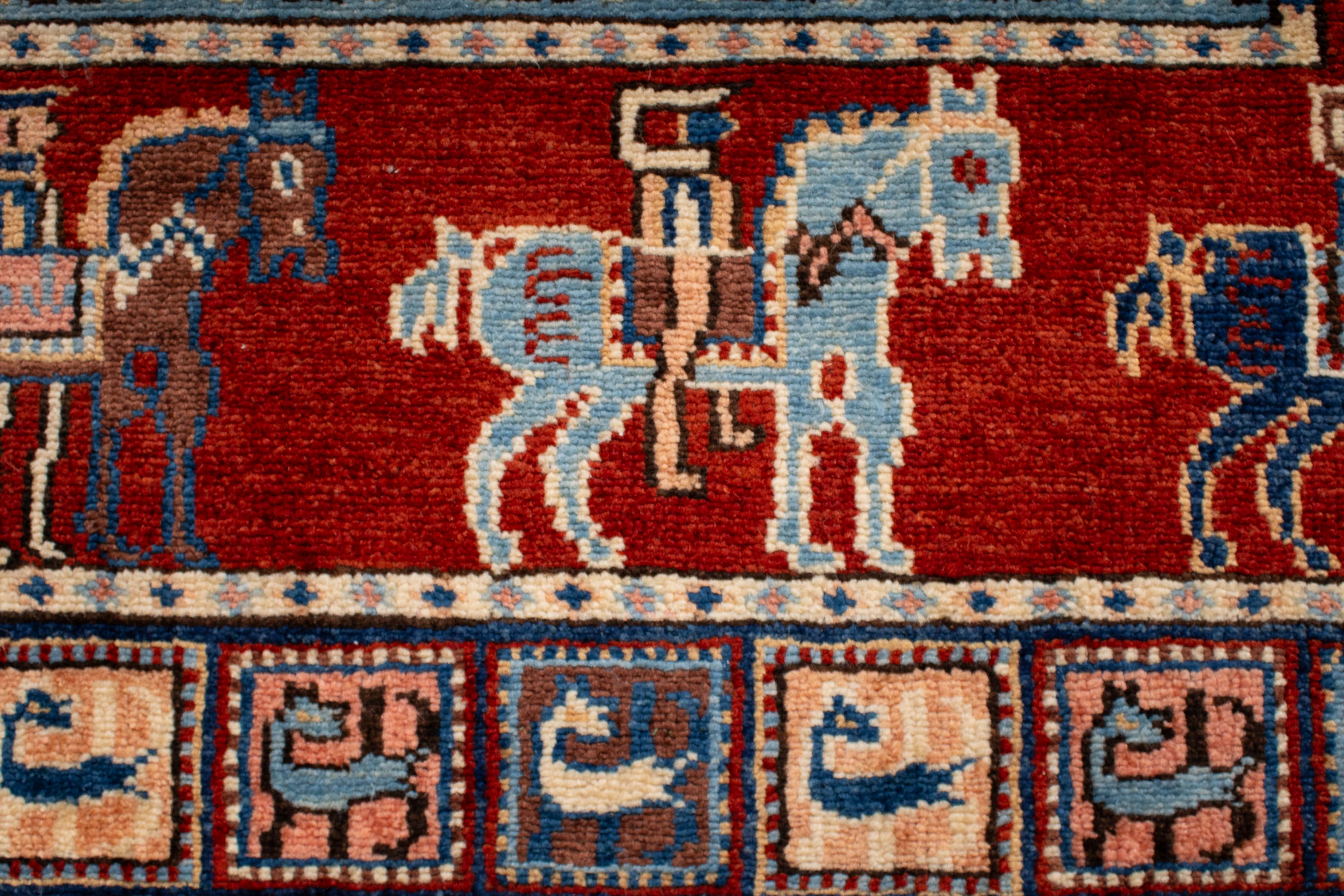 New Afghan Hope Rug <br> 4'10 x 7'10