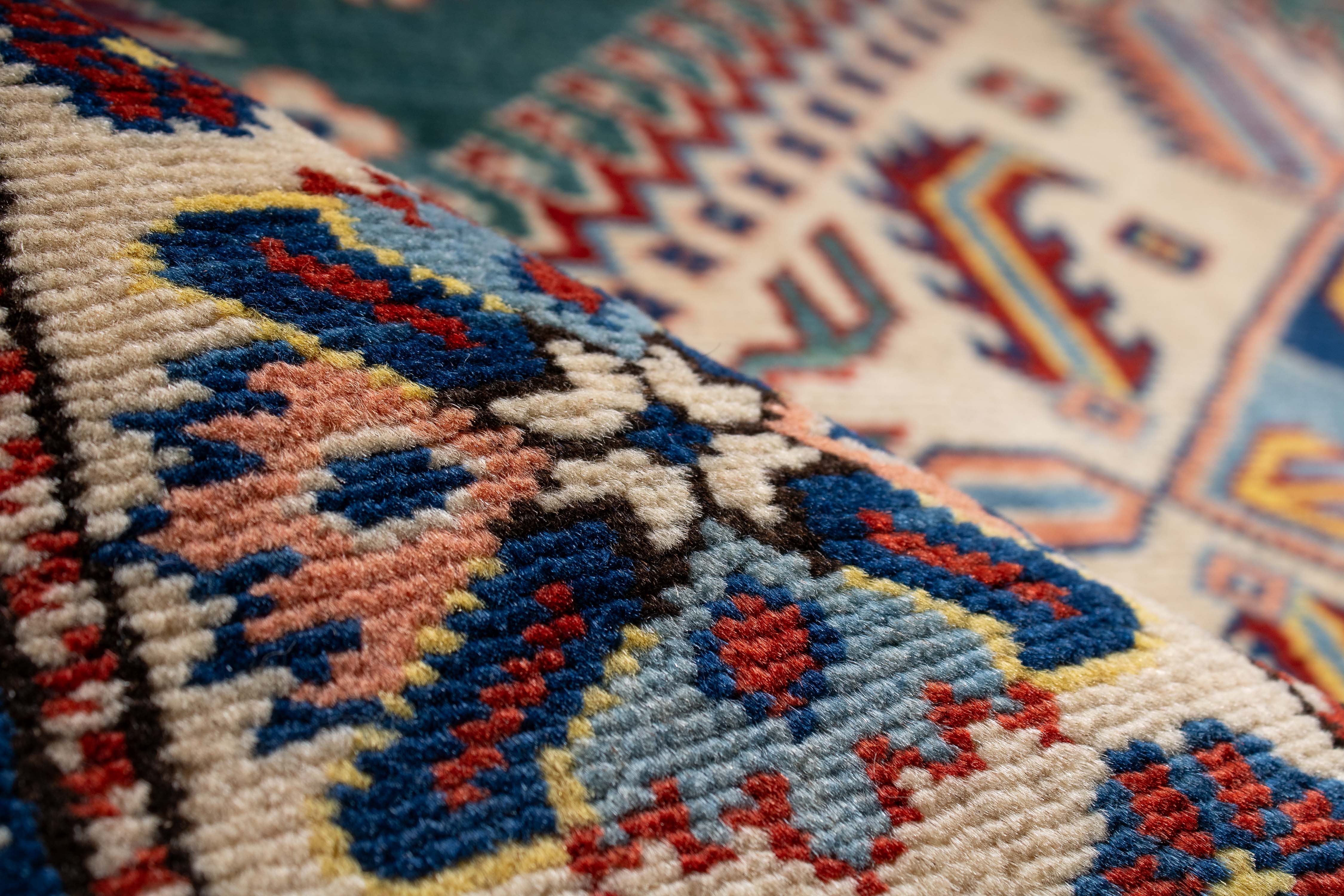 Fine Pakistan Shirvan Design Rug <br> 5'3 x 7'2