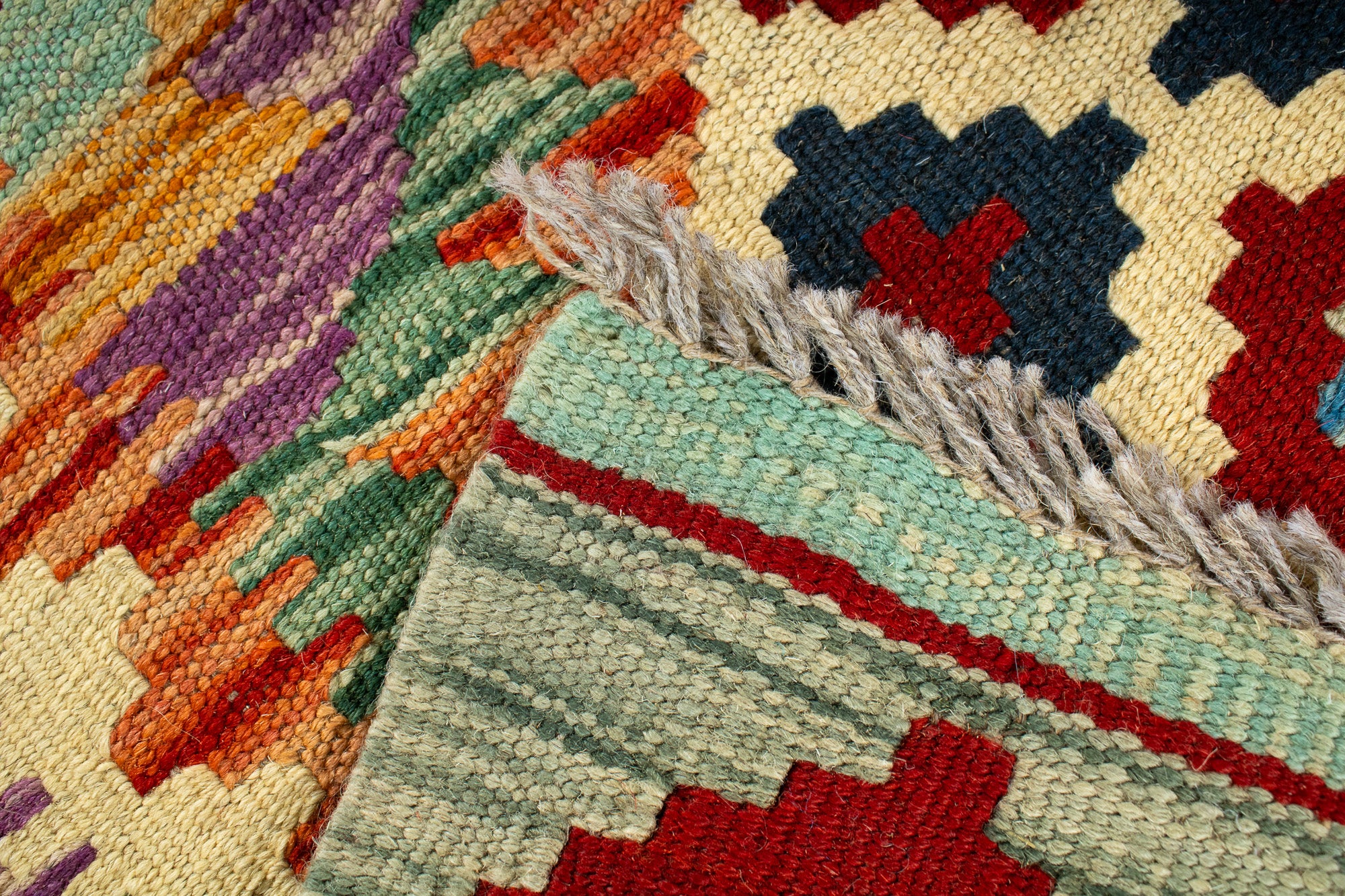 Colorful Pak Kilim Runner <br> 2'0 x 9'0