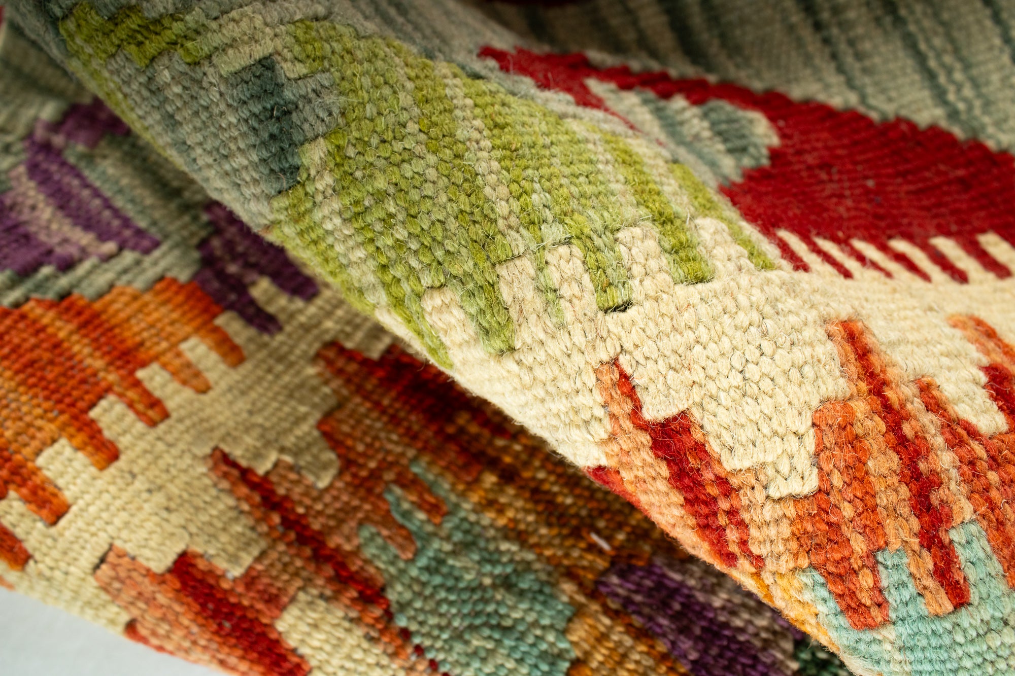 Colorful Pak Kilim Runner <br> 2'0 x 9'0
