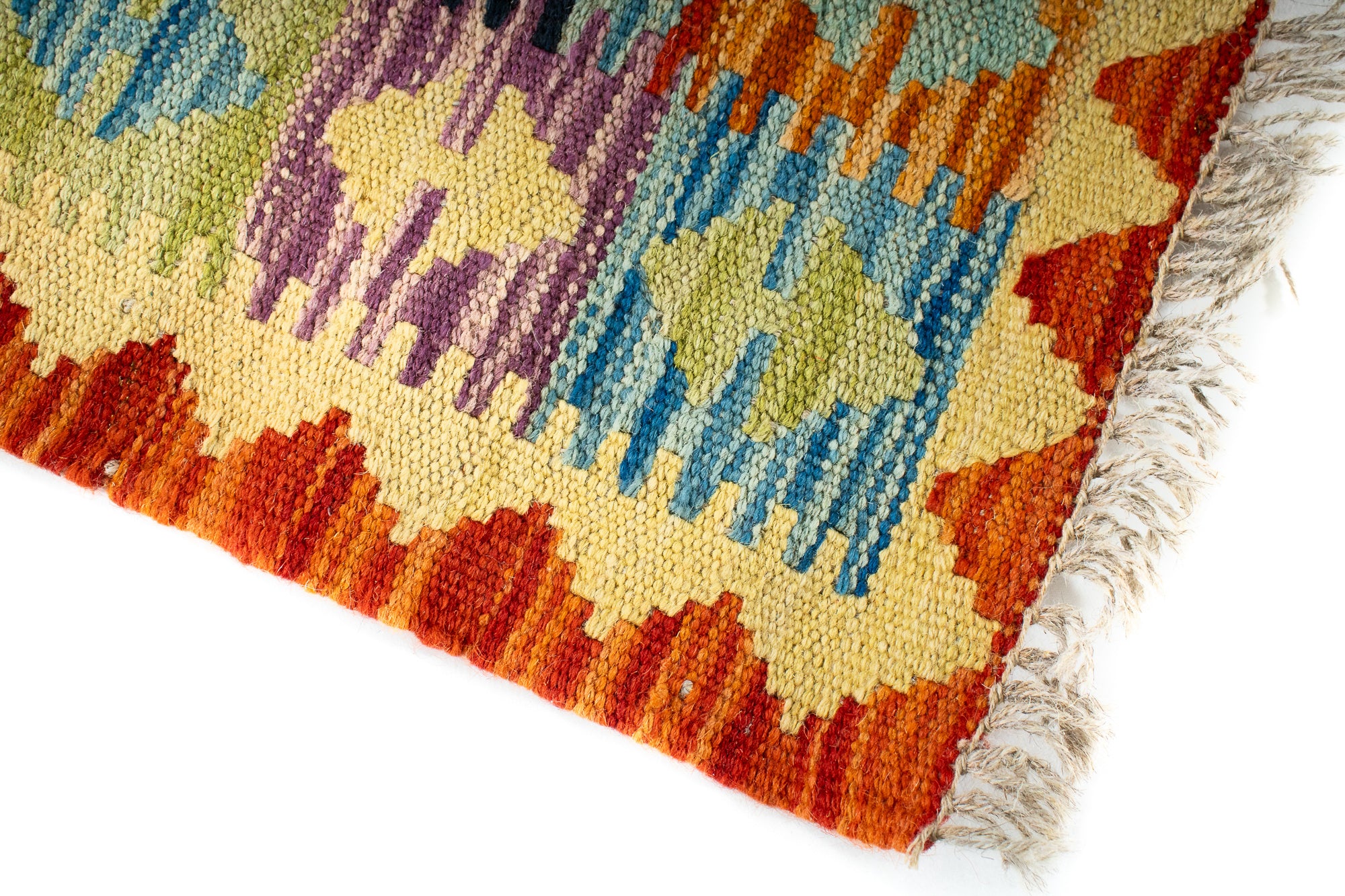 Geometric Pak Kilim Runner <br> 2'0 x 6'5