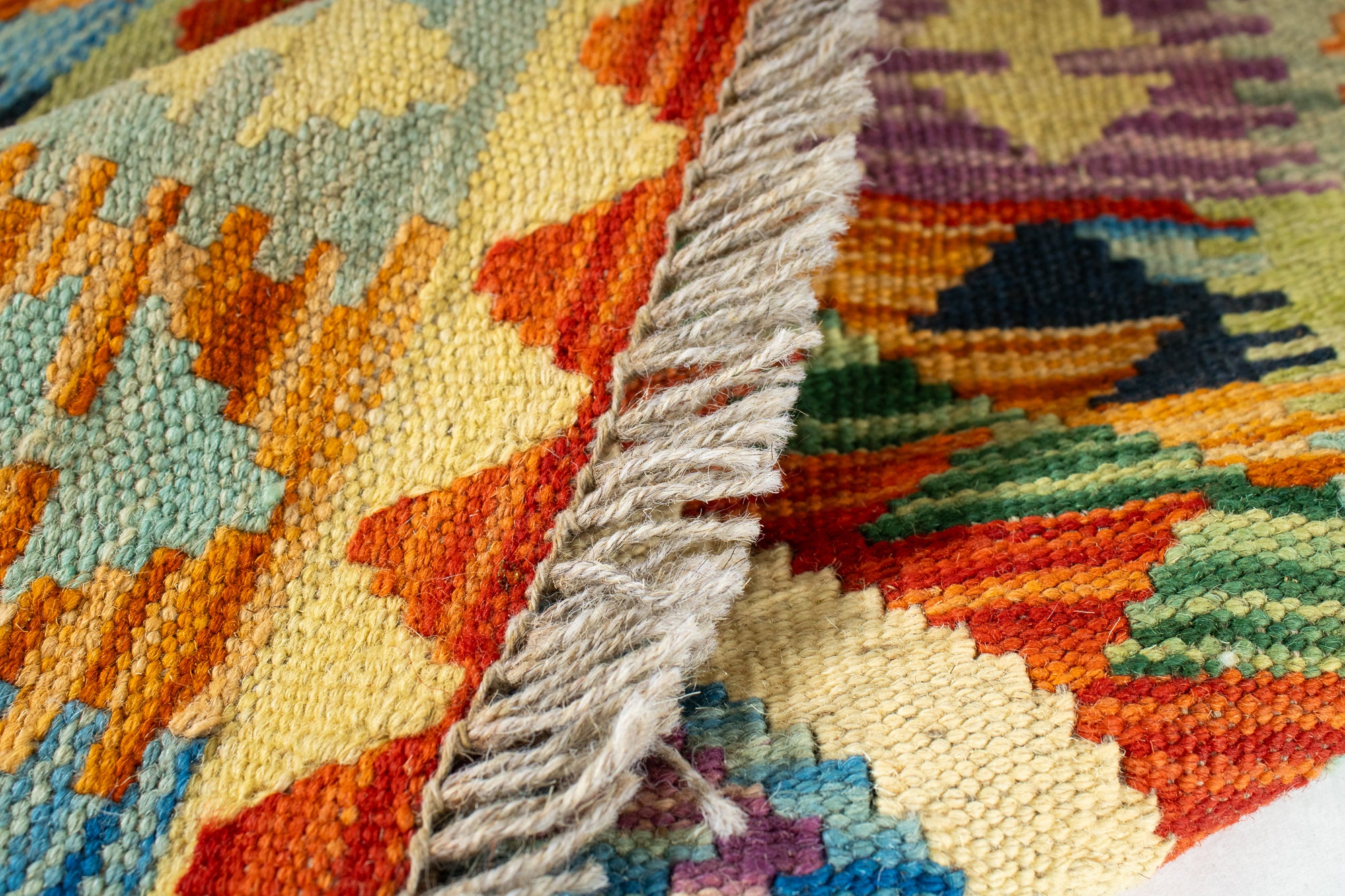 Geometric Pak Kilim Runner <br> 2'0 x 6'5