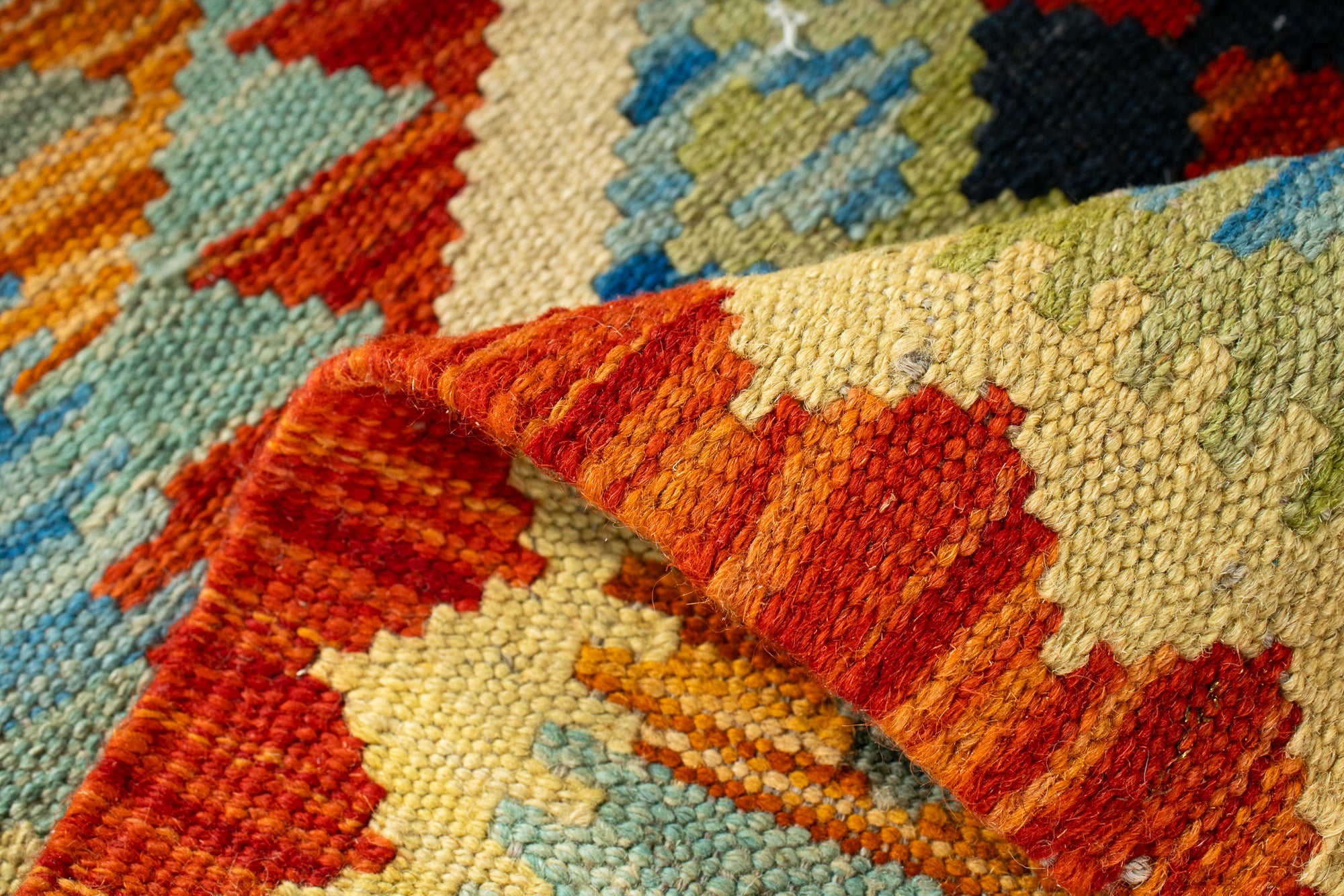 Geometric Pak Kilim Runner <br> 2'0 x 6'5