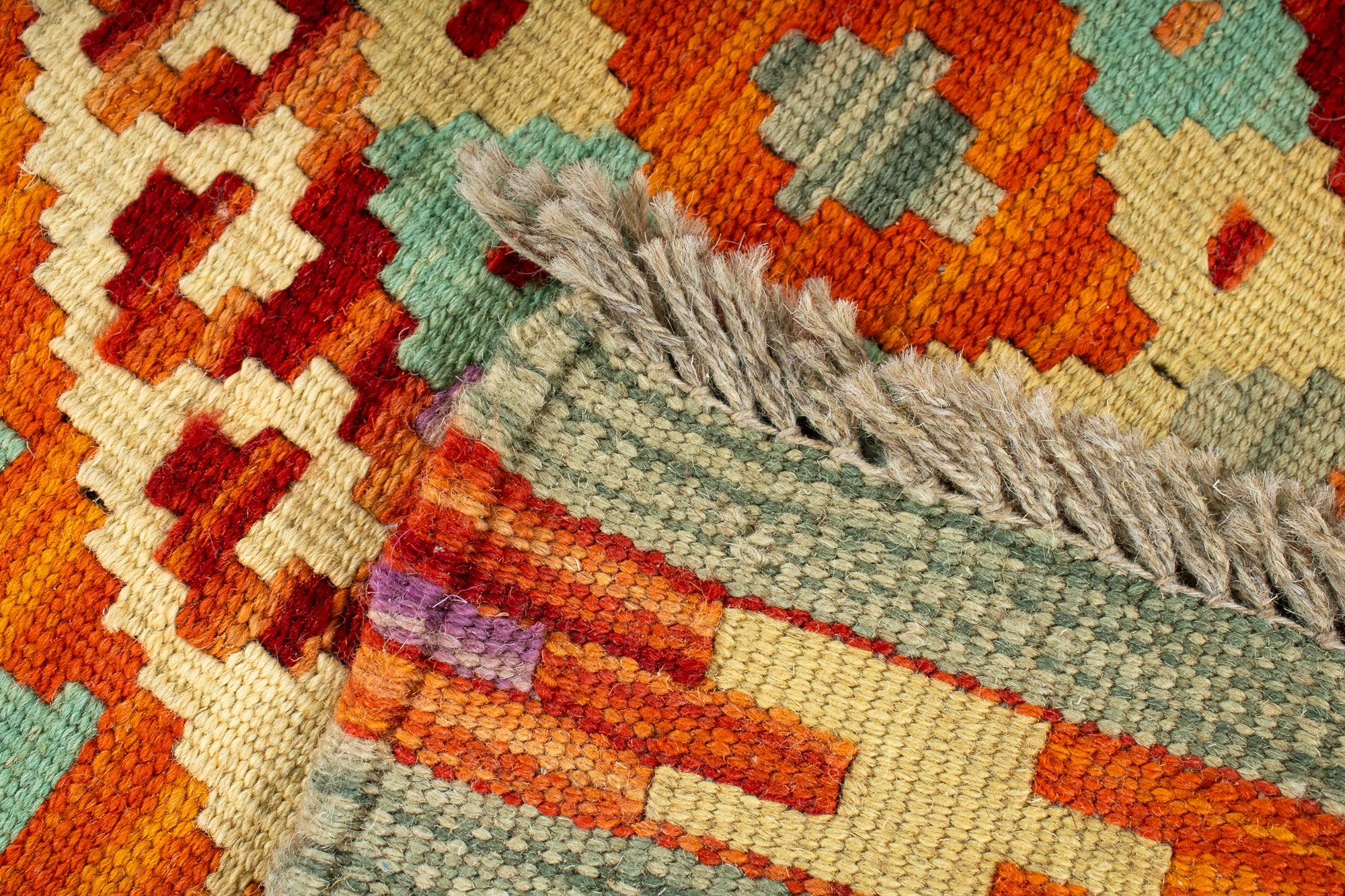 Colorful Pak Kilim  Runner <br> 2'0 x 6'0