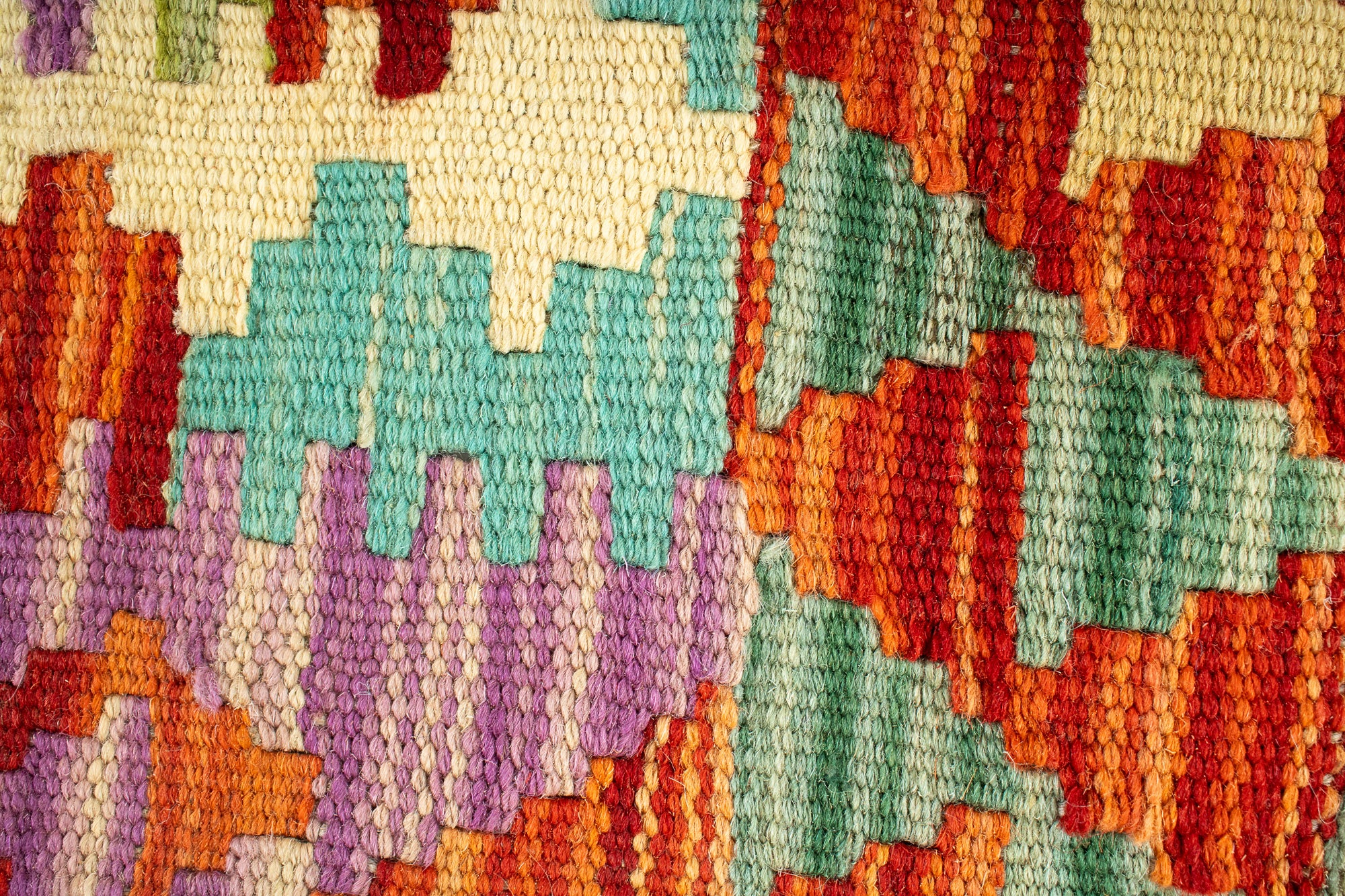Colorful Pak Kilim  Runner <br> 2'0 x 6'0