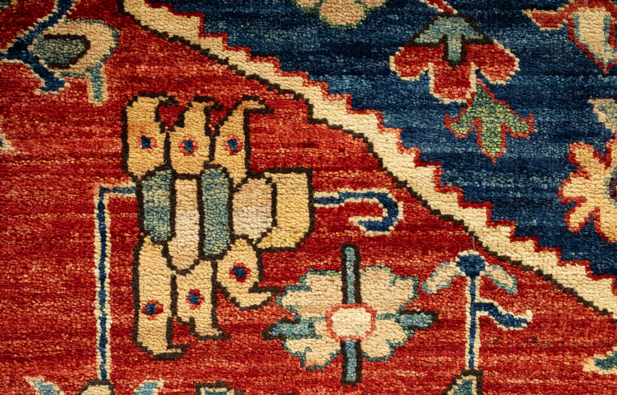 New Pak Serapi Traditional Rug <br> 7'10 x 13'0