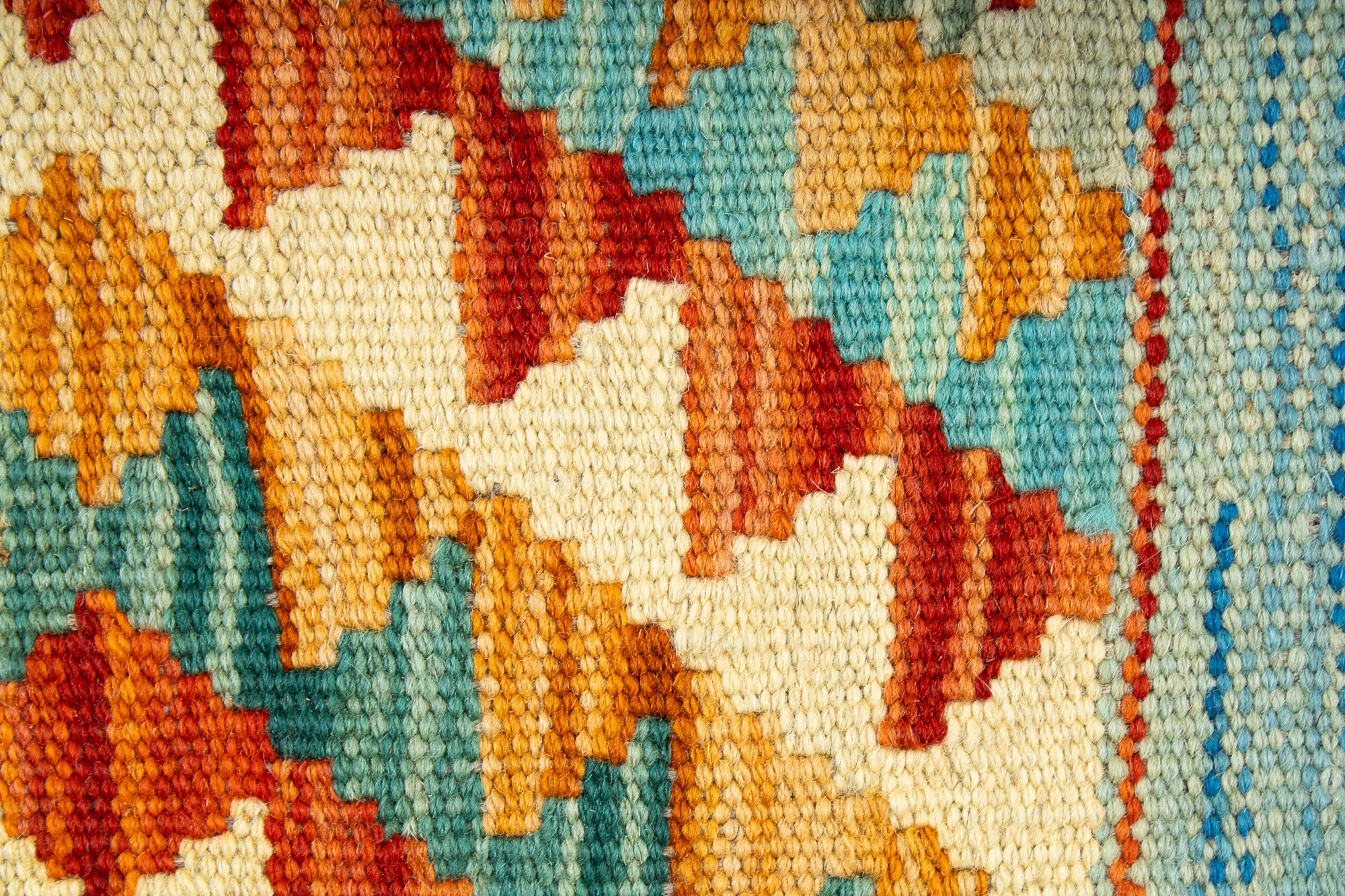 Colorful Pak Kilim Rug <br> 5'5 x 6'5