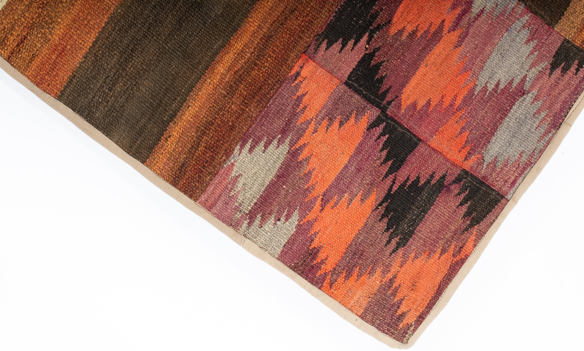 Semi-Antique Turkish Patchwork Kilim <br> 8'3 x 11'9