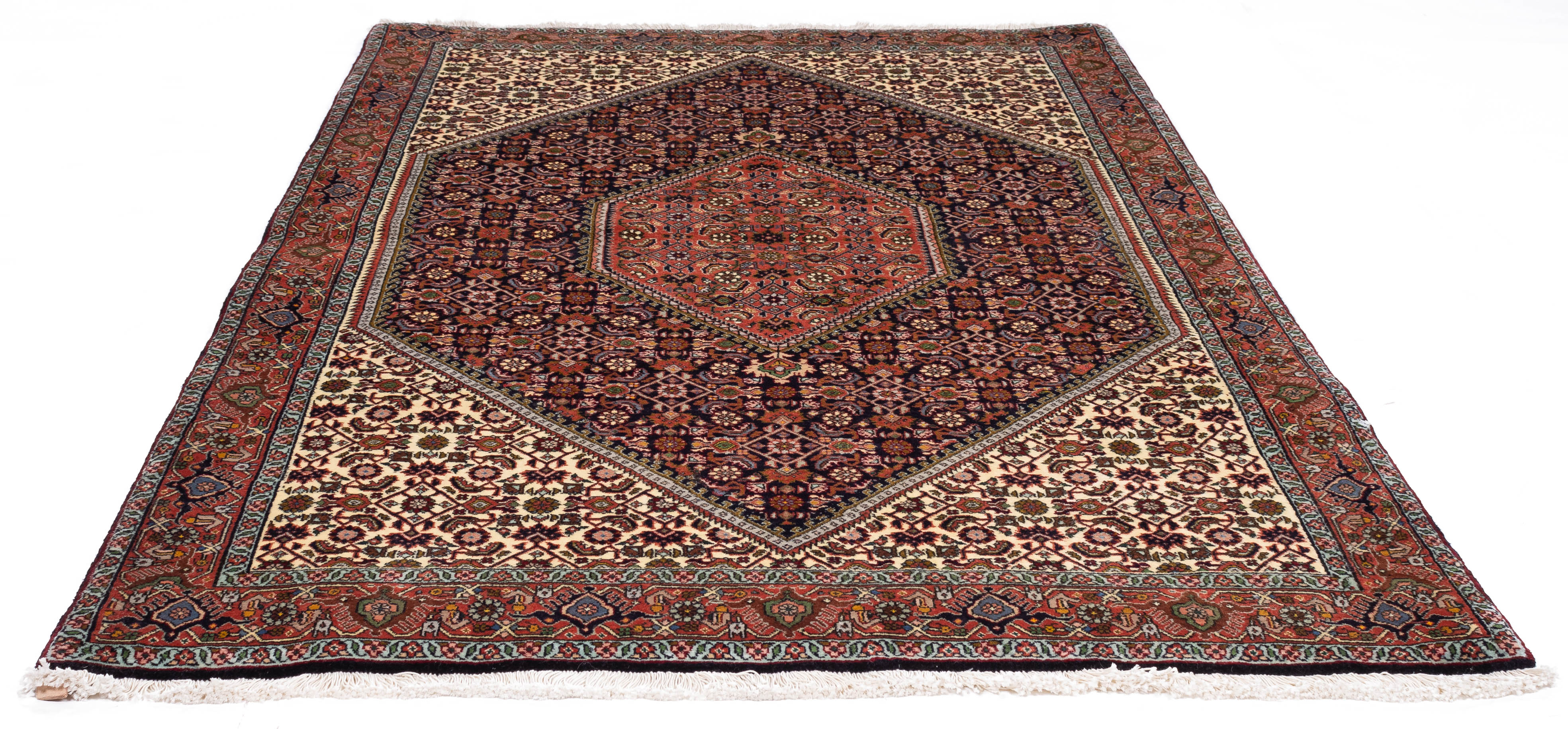 Fine Persian Bidjar Rug <br> 3'7 x 5'7