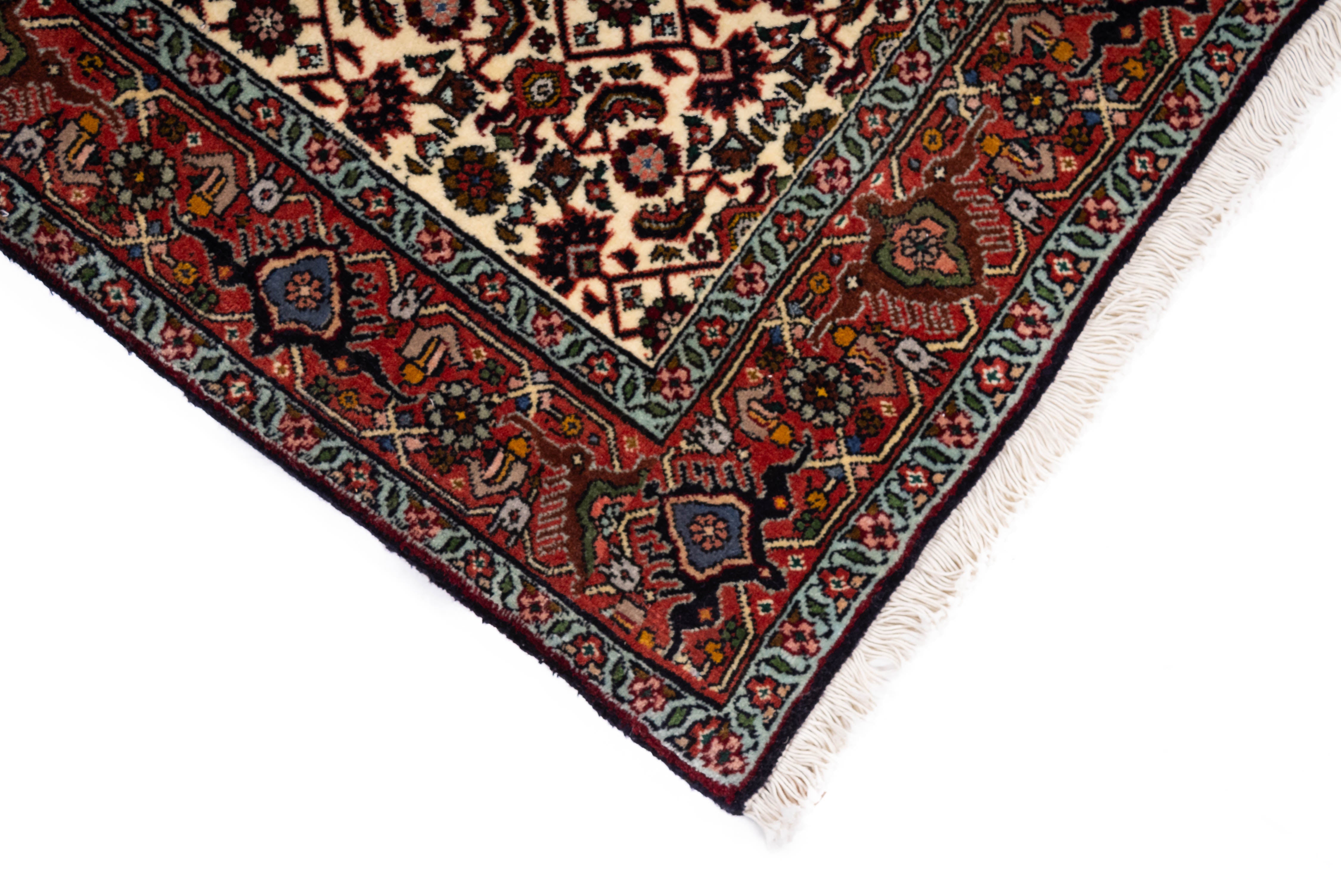 Fine Persian Bidjar Rug <br> 3'7 x 5'7