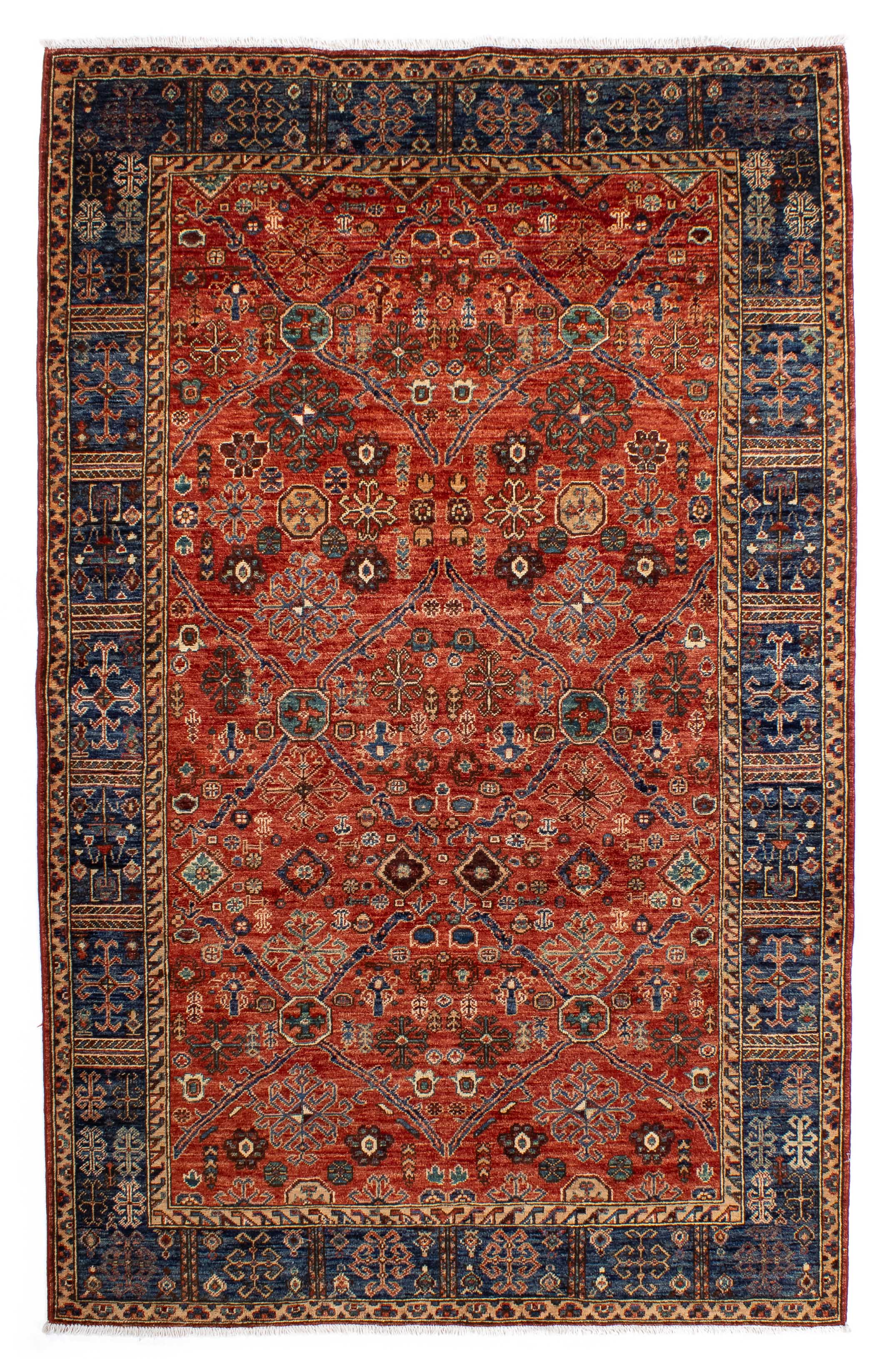 New Pakistan Serapi Rug <br> 5'0 x 7'9