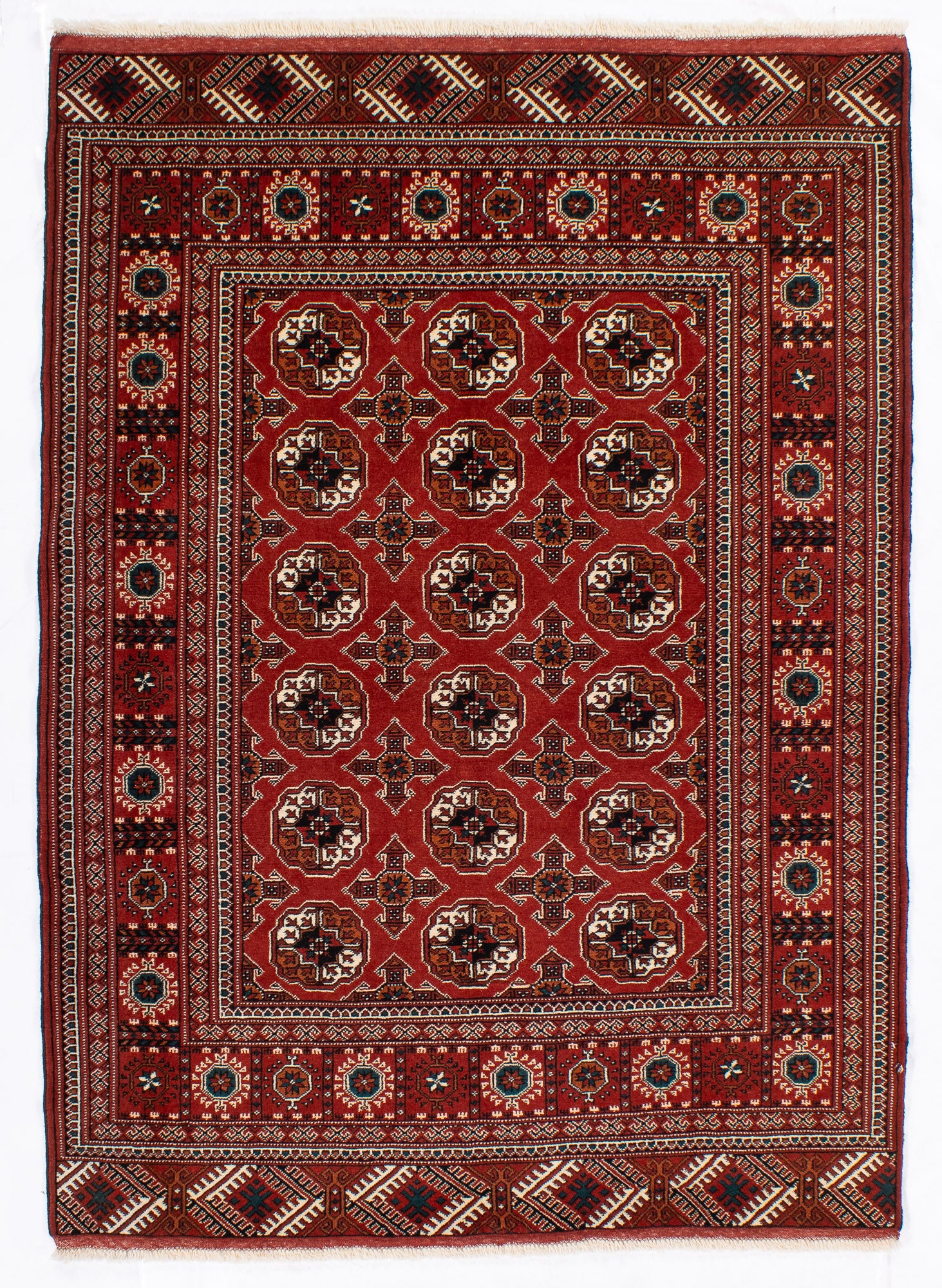 Persia Turkmen Rug <br> 4'6' x 6'2'