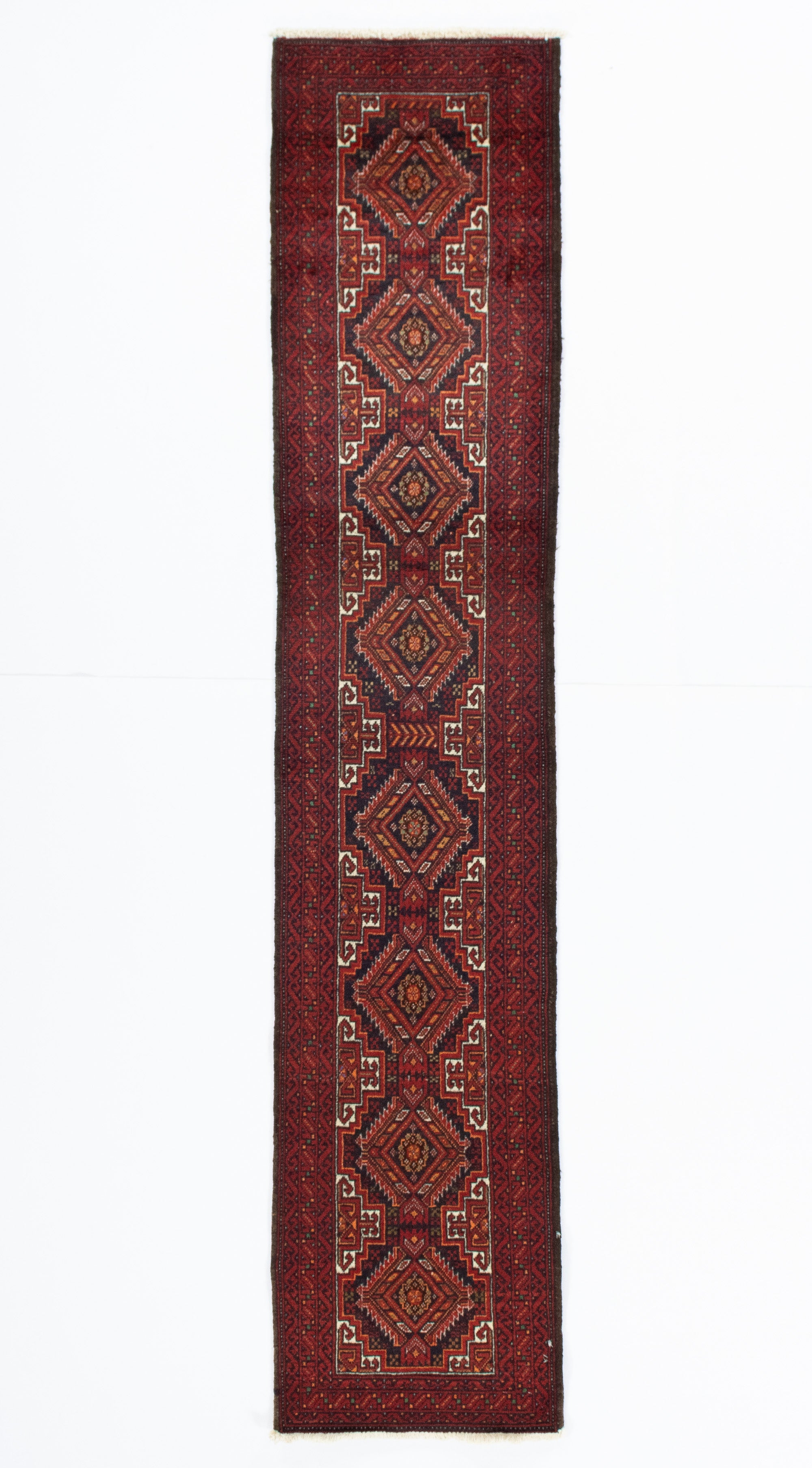 Persian Balouch Runner <br> 1'10 × 9'3