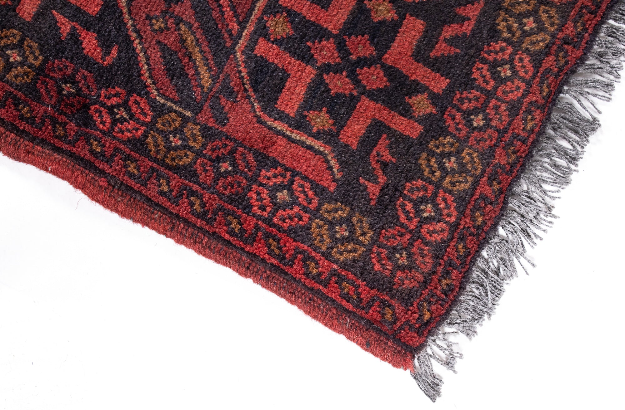 Pakistan Khal Momdi Rug <br> 3'5' x 5'1'