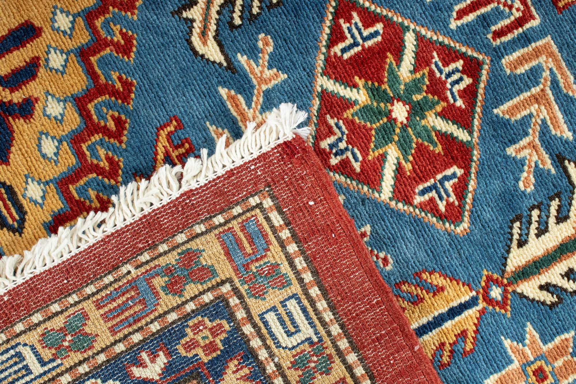 New Symmetrical Pak Kazak Rug <br> 7'0 x 10'0