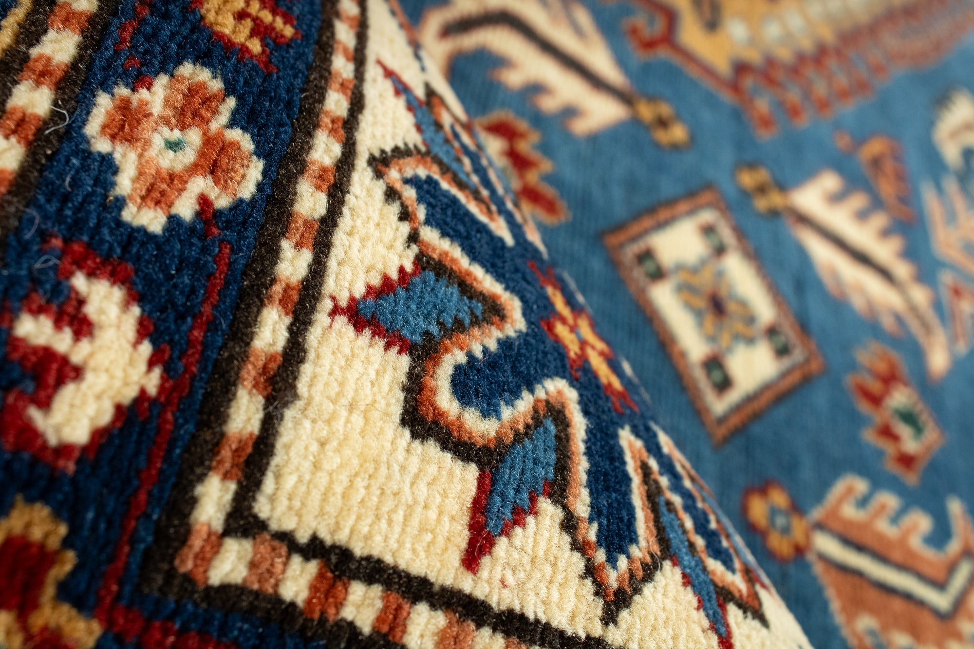 New Symmetrical Pak Kazak Rug <br> 7'0 x 10'0