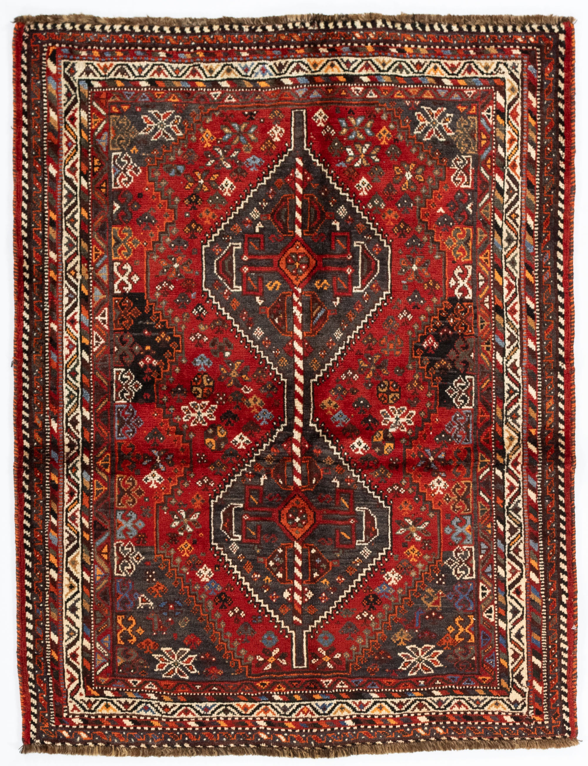 Handwoven Persian Gabbeh Qashqai Rug