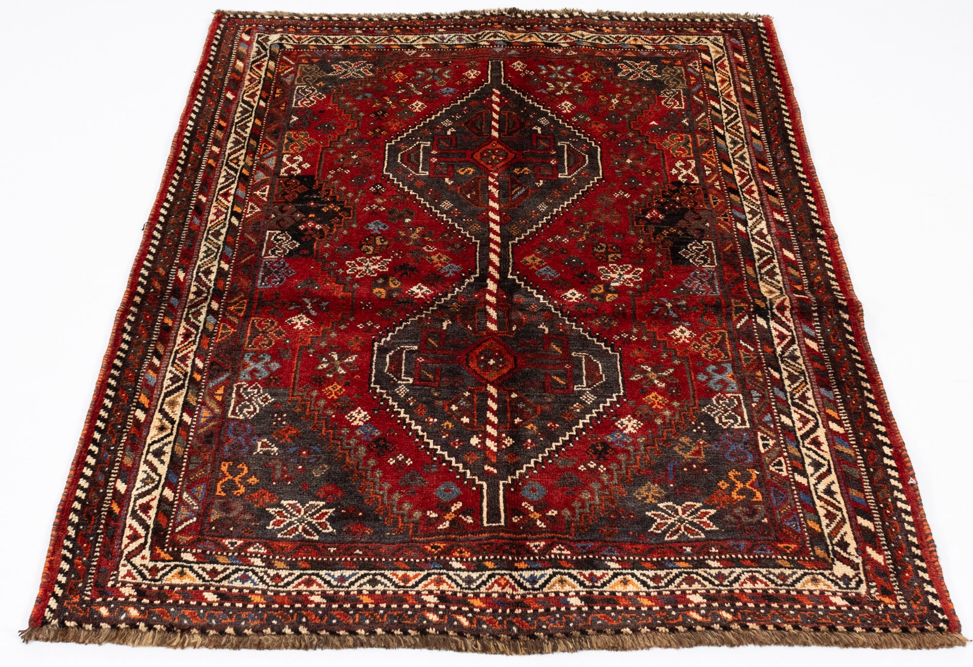 Handwoven Persian Gabbeh Qashqai Rug