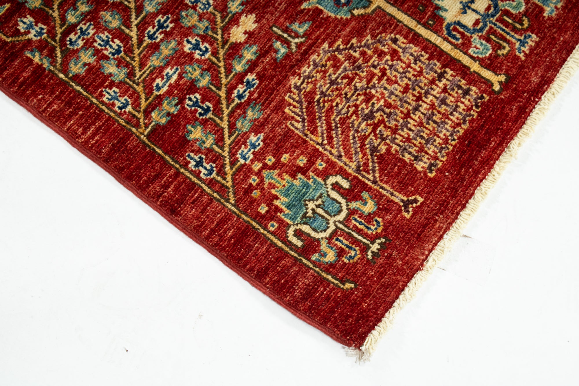 Pakistani Arboreal Rug <br> 9'0 × 12'0
