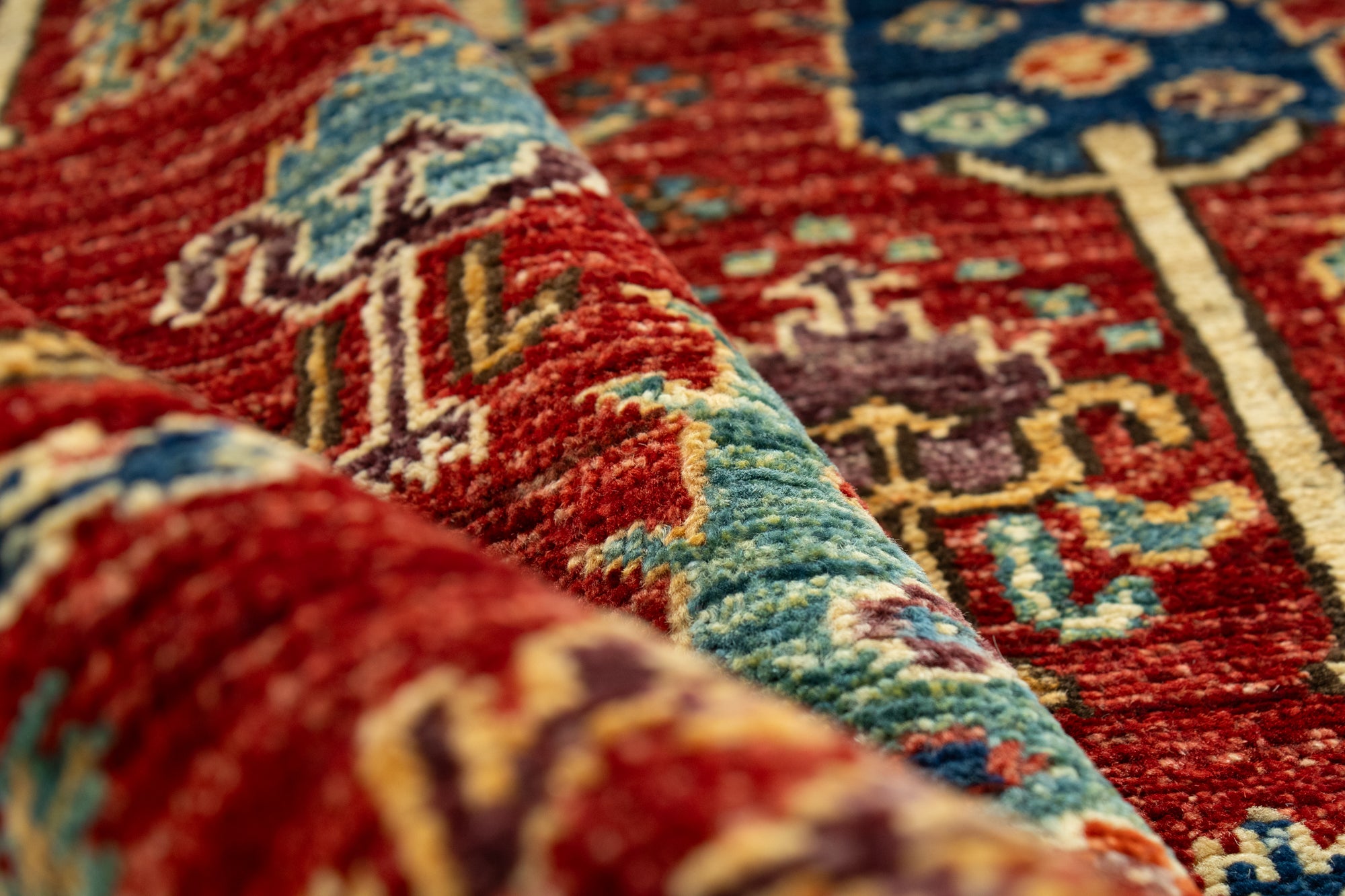 Pakistani Arboreal Rug <br> 9'0 × 12'0