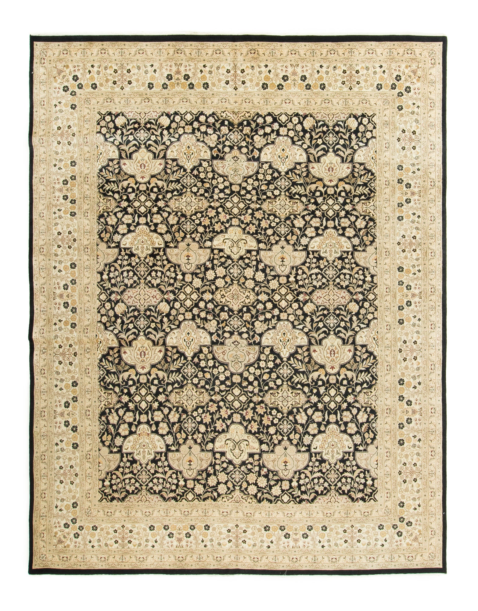 New Floral Pak Tabriz Rug <br> 8'0 x 10'0
