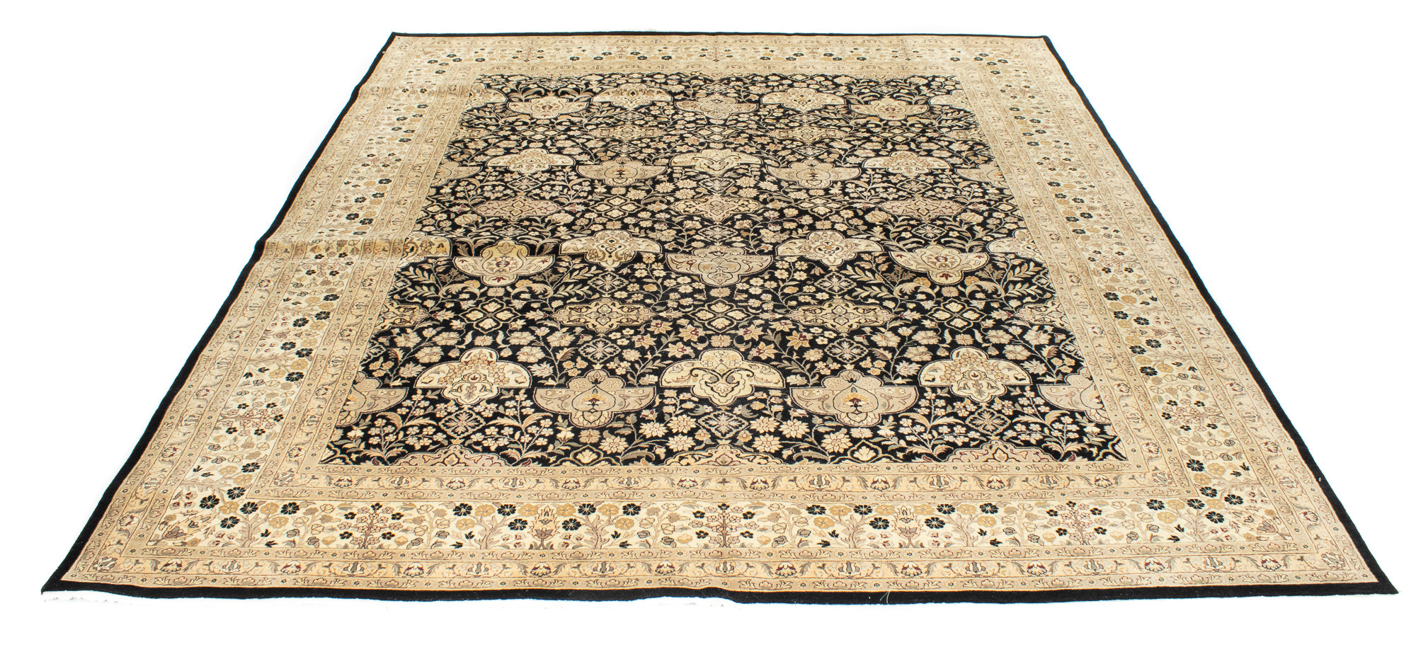 New Floral Pak Tabriz Rug <br> 8'0 x 10'0