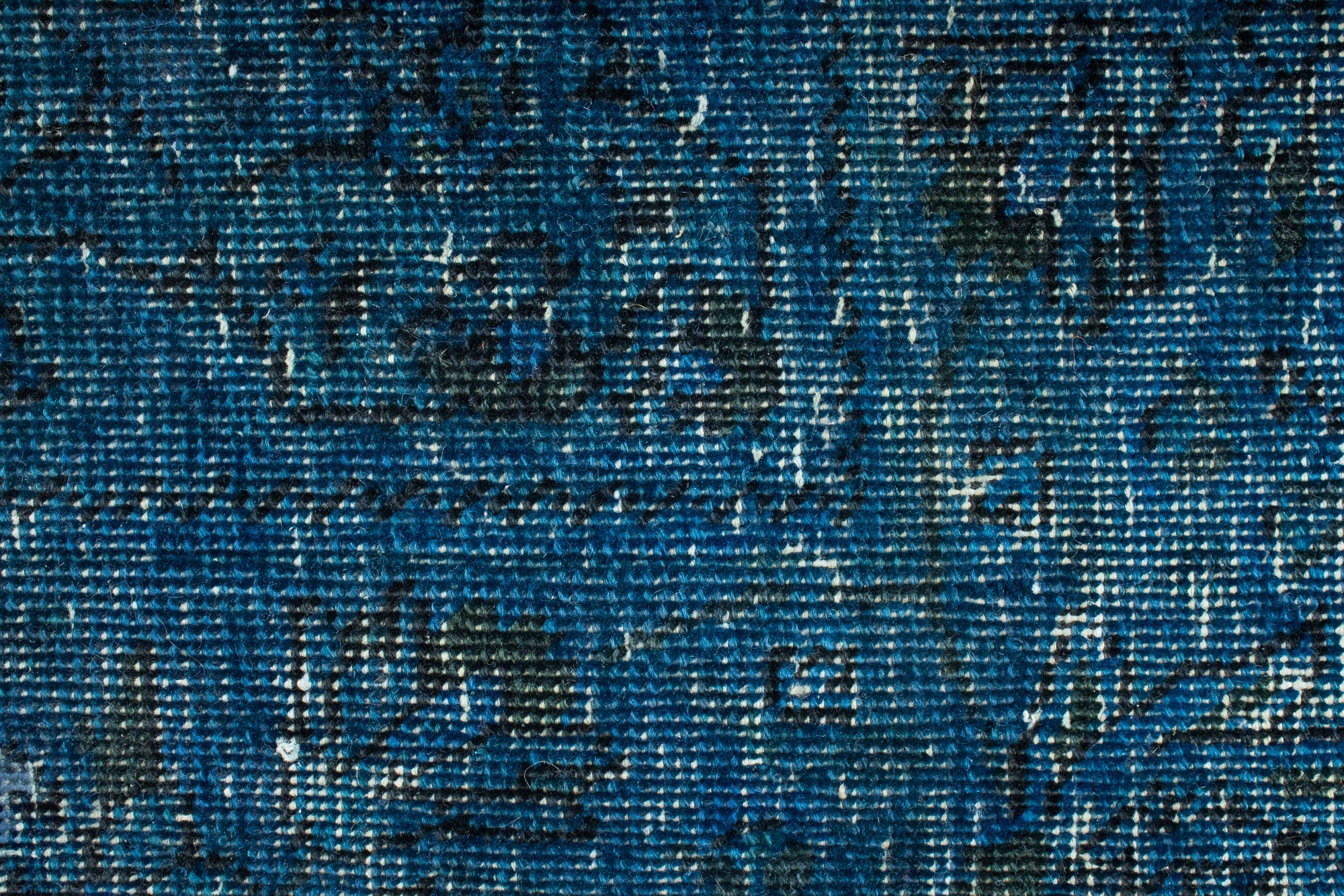 Pakistan Overdyed Vintage Rug <br> 6'10 x 9'6