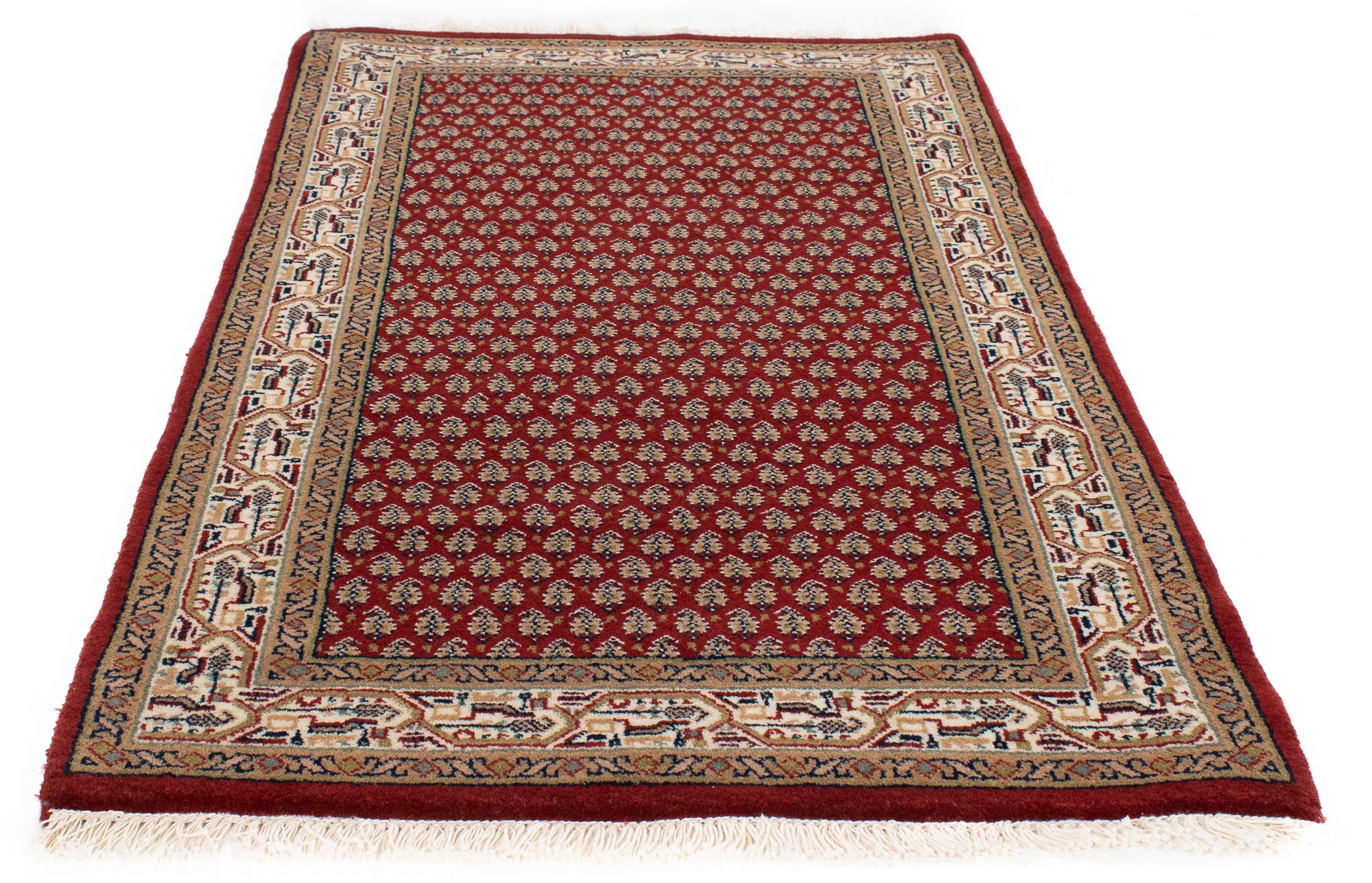 Tradtional Bokara Accent Rug <br> 2'6 x 4'9