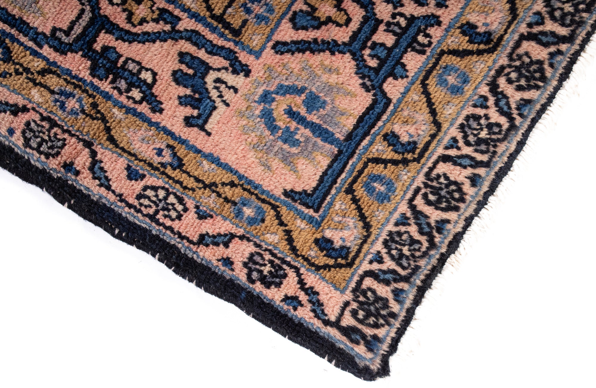 Antique Persia Hamadan Rug <br> 3'8' x 5'10'