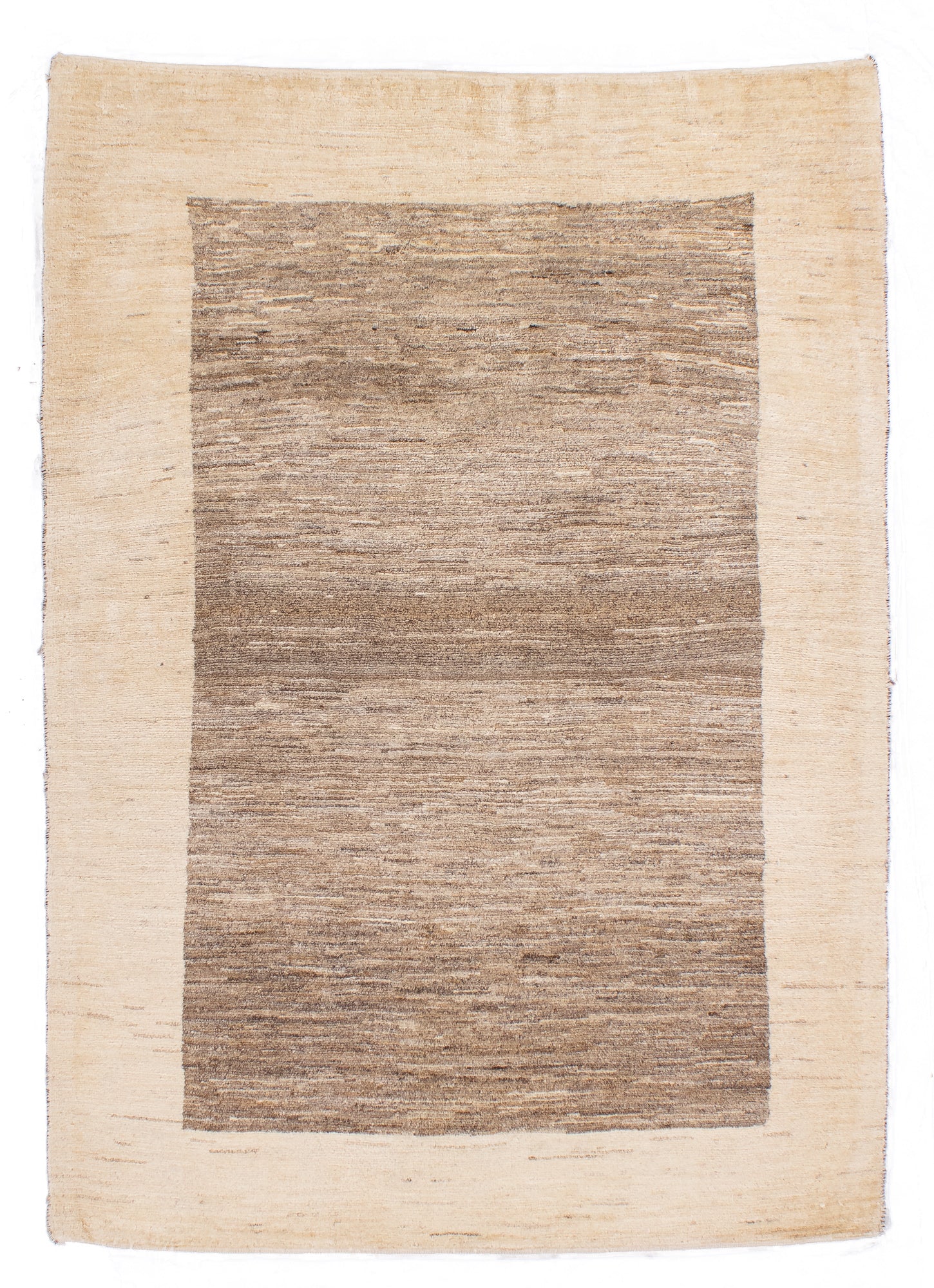 Grey Persia Gabbeh Rug <br> 4'0' x 5'9'